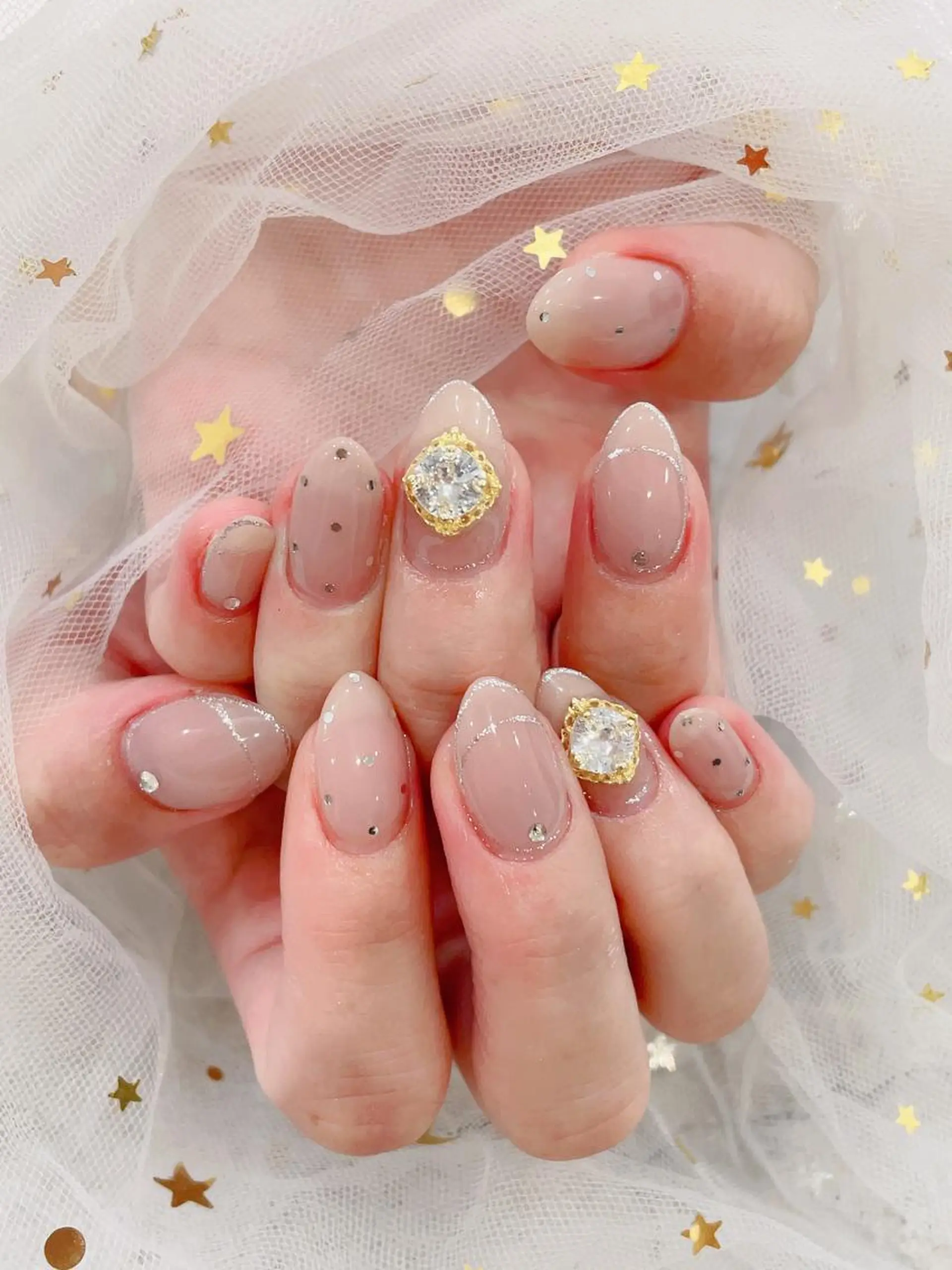 ミディアム ネイル cho nailのネイルデザイン