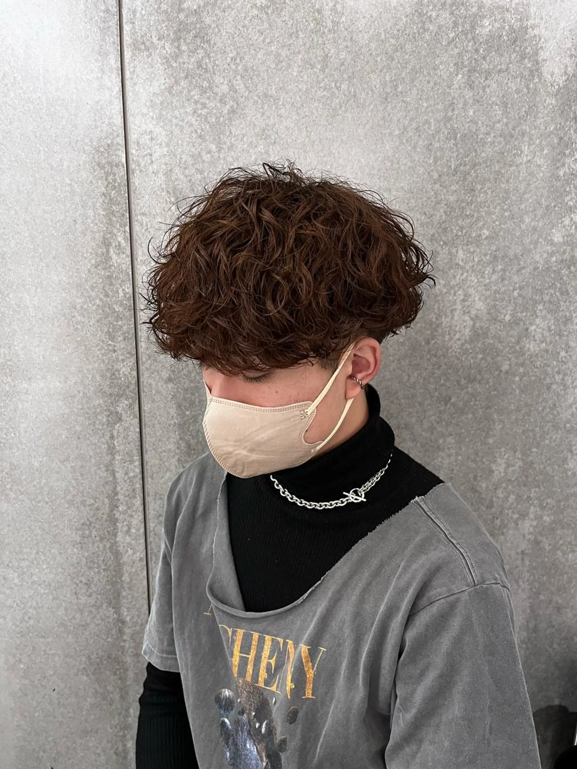 ショート パーマ メンズ カット パーマ 瀧野 翔吾【メンズ特化】のヘアスタイル