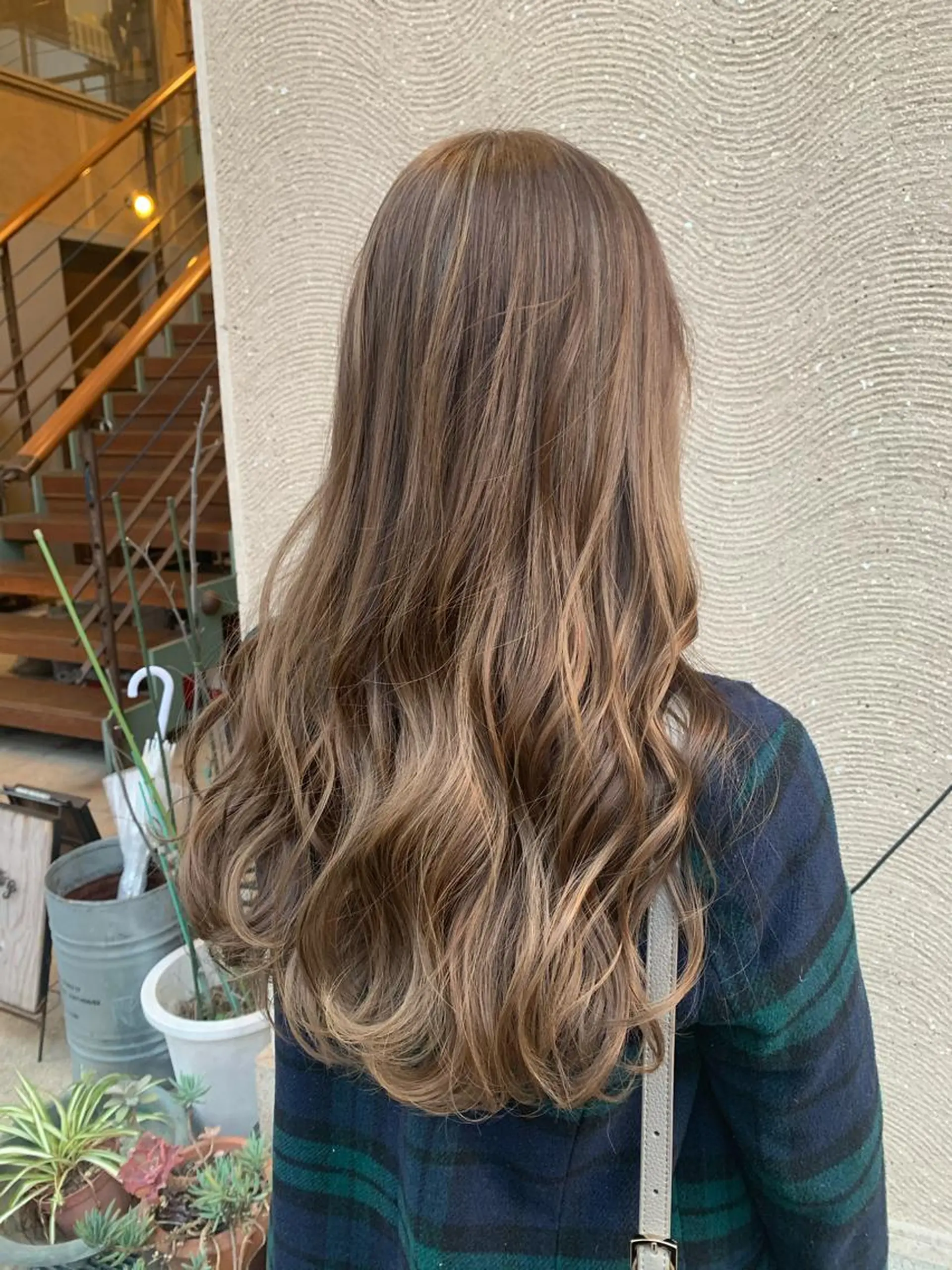 ロング カラー ハイライトカラー ハイライト hair salon Lihina所属・韓国ヘア🇰🇷 佐藤史奈のヘアスタイル