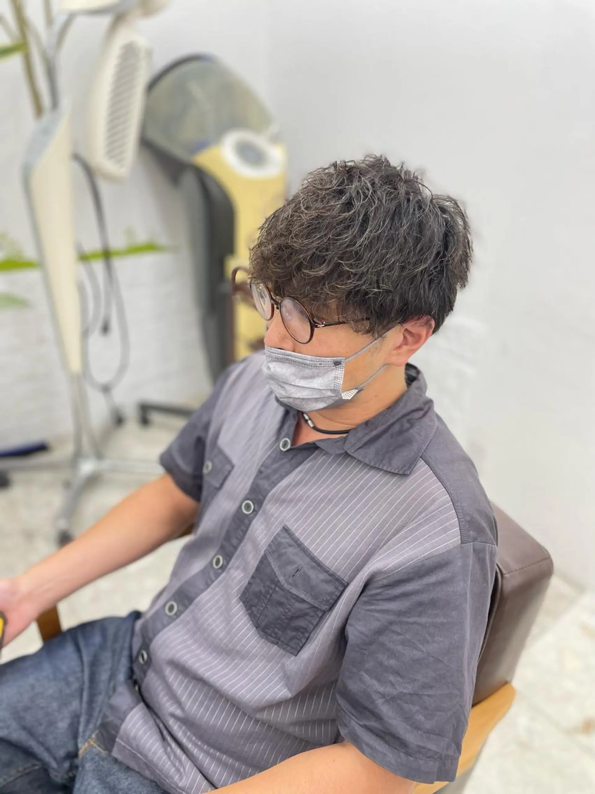 メンズ カラー特化サロン プロデュース相武台前のヘアスタイル