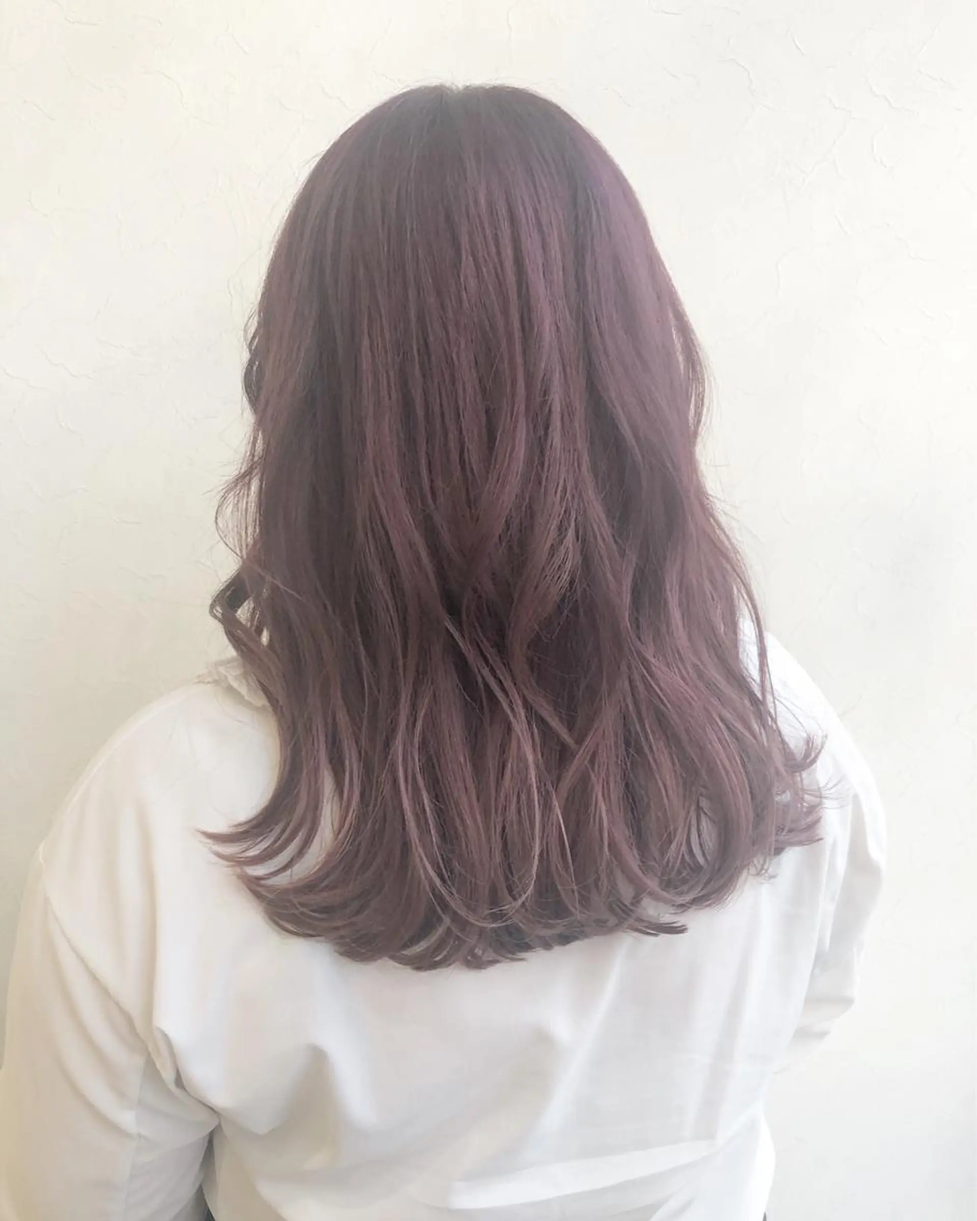 セミロング カラー nakahara madokaのヘアスタイル