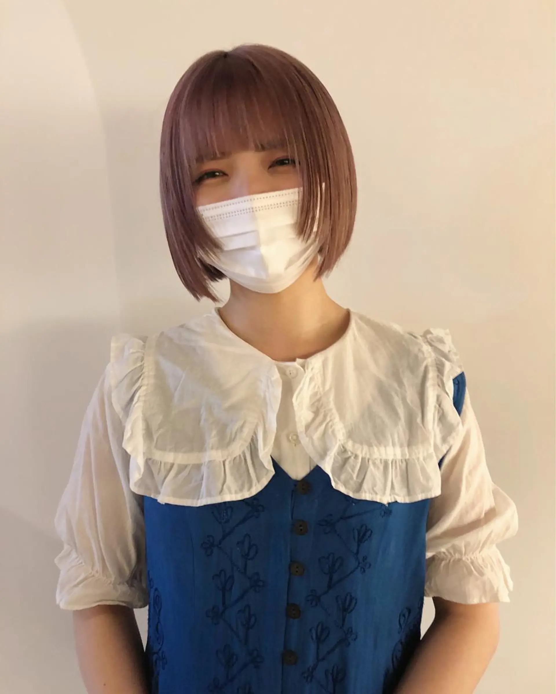 ショート カラー ボブ 顔周りカット 髪質改善/ボブ 🩵honoのヘアスタイル