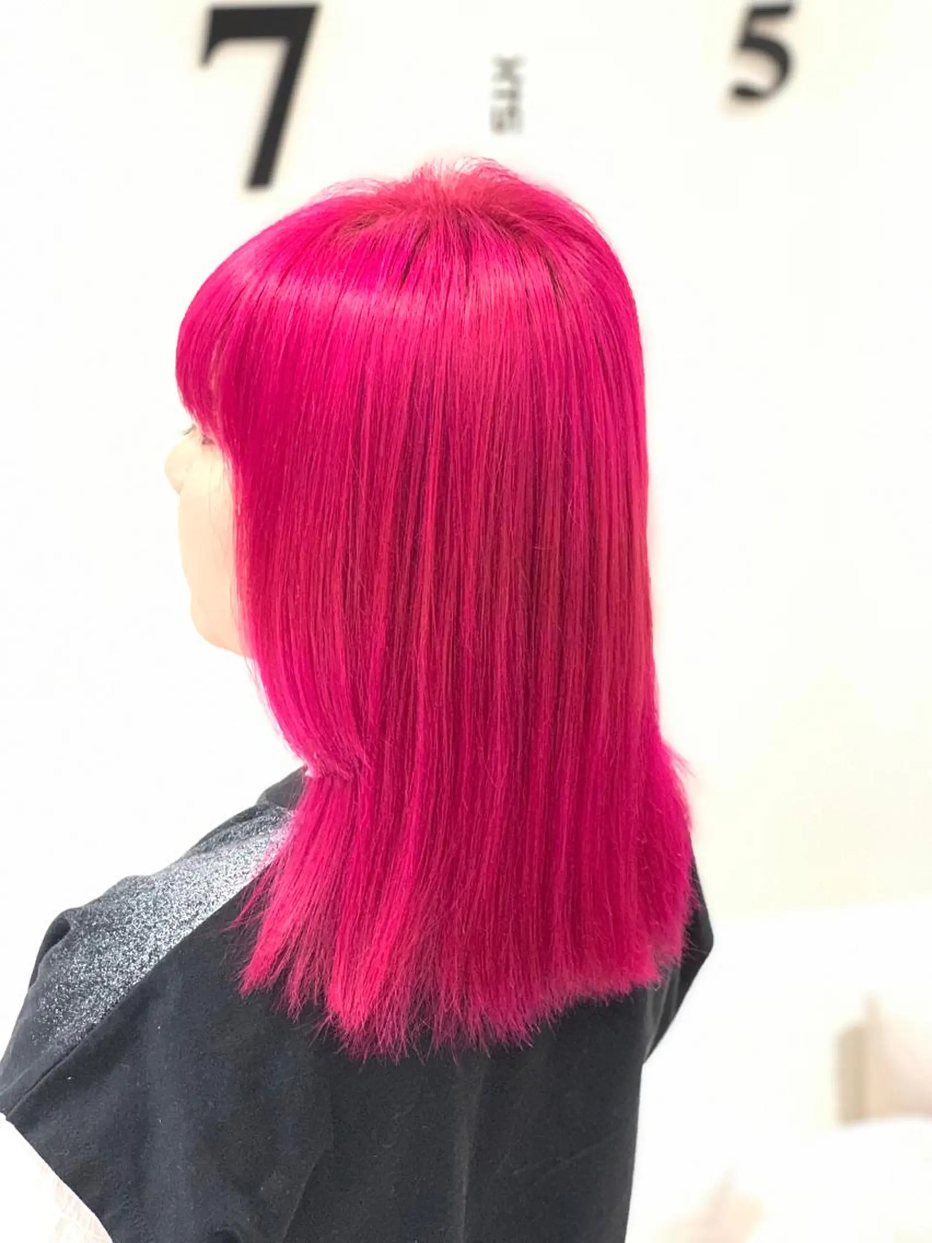 セミロング カラー ヘアカラー 松吉 純平のヘアスタイル