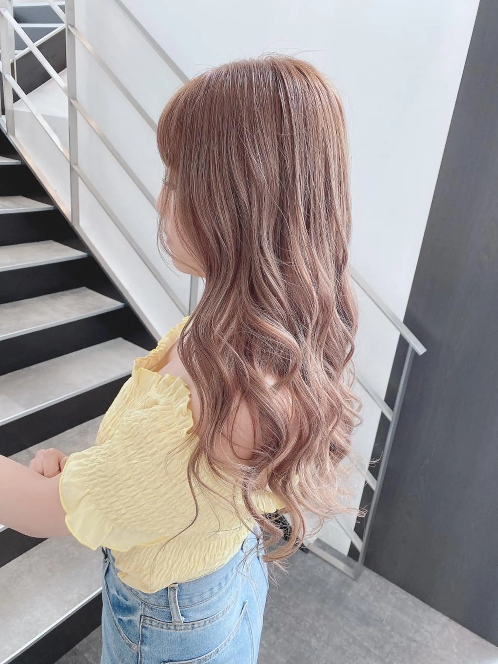 ロング カラー ヘアカラー 【Diar】オーナー アキヨシケンタのヘアスタイル