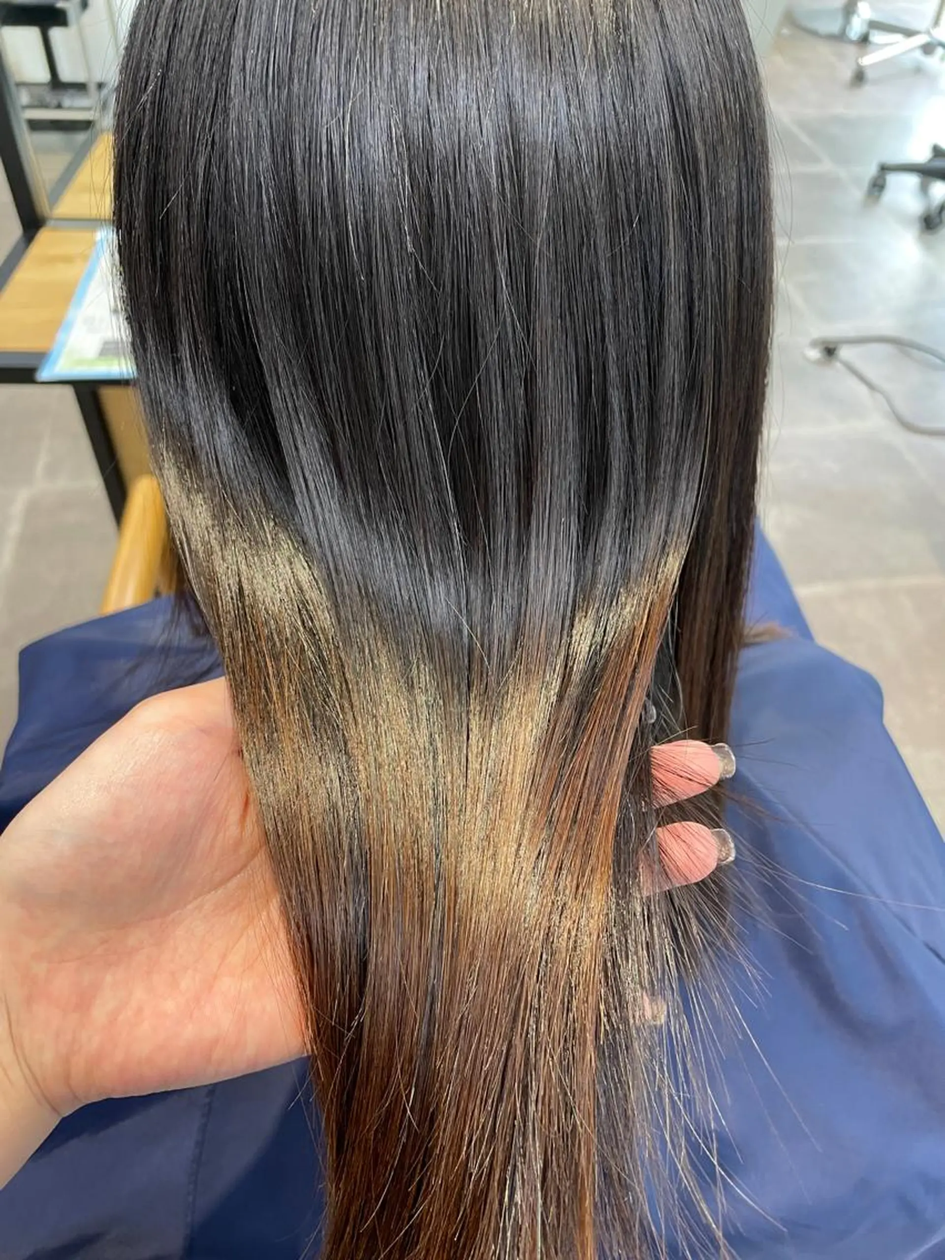 ロング カット トリートメント newi梅田🫧韓国 ヘア🫧sakiのヘアスタイル