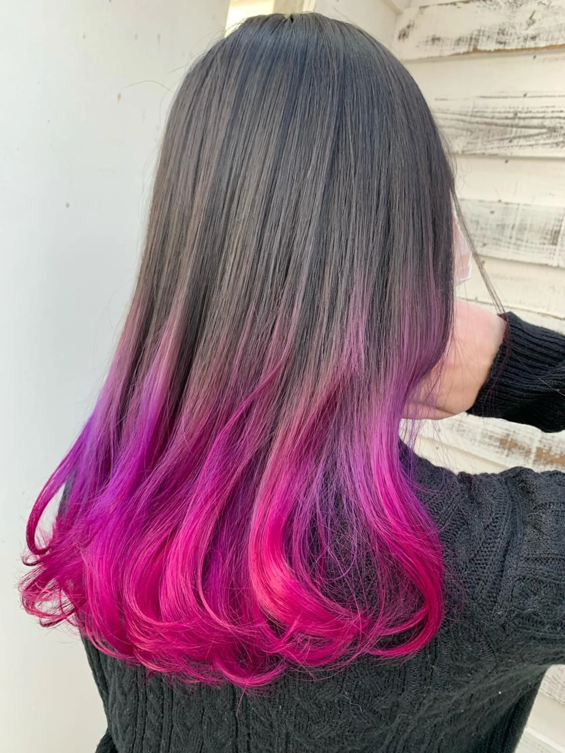 セミロング カラー ヘアアレンジ 指名支持率NO.1 スタイリストのヘアスタイル