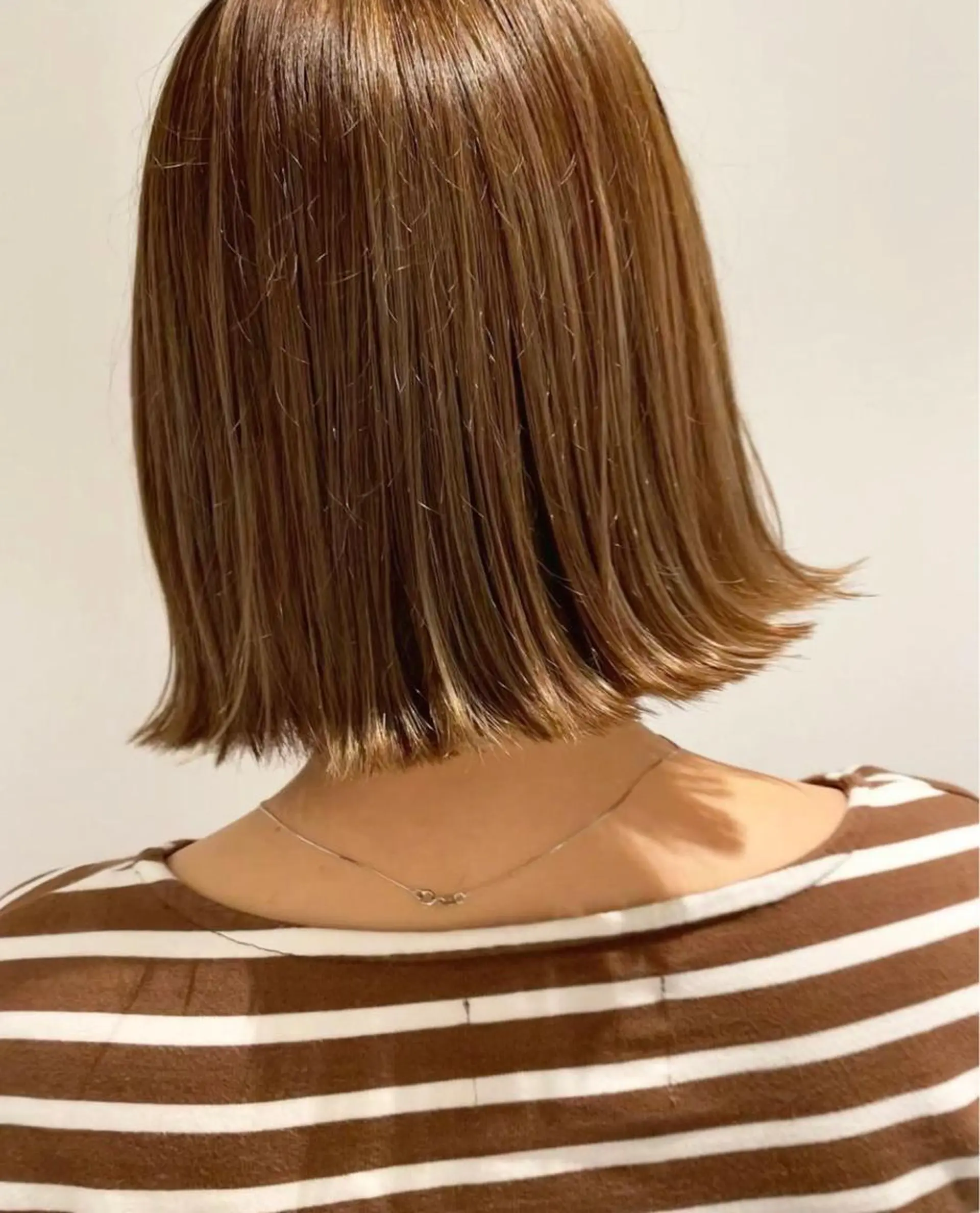 ミディアム カラー カット ヘアカラー トリートメント joli 【立川】のヘアスタイル