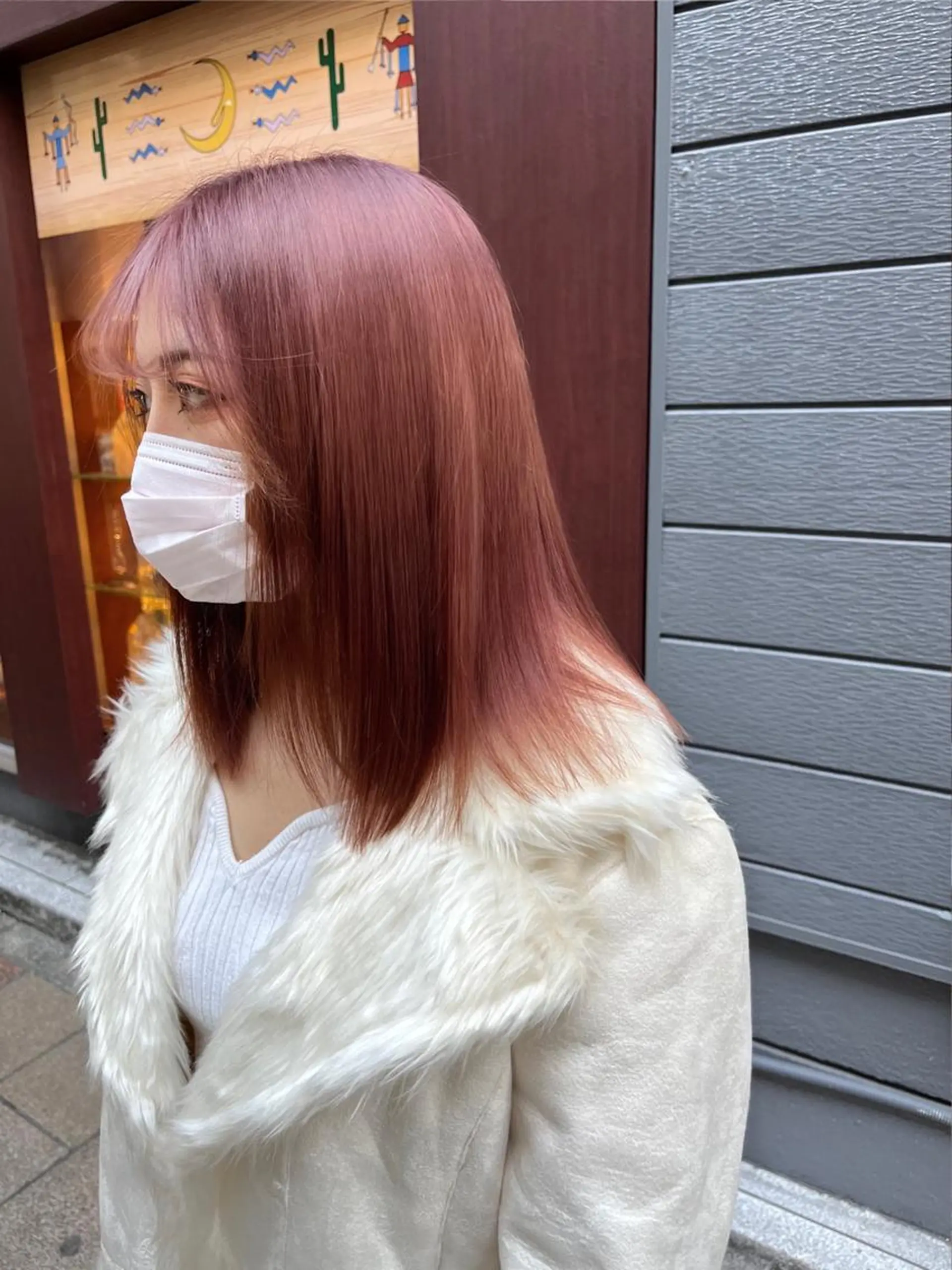 ミディアム カラー ヘアアレンジ ブリーチなし/ レイヤー🌿runaのヘアスタイル