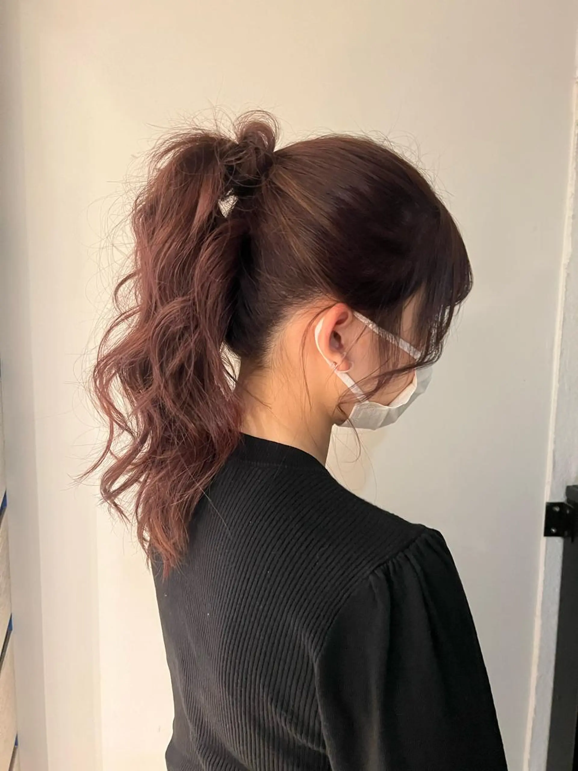 セミロング カラー パーマ ヘアアレンジ ヘアセット 🎨カラー満足度 500%💫ヅル💫のヘアスタイル