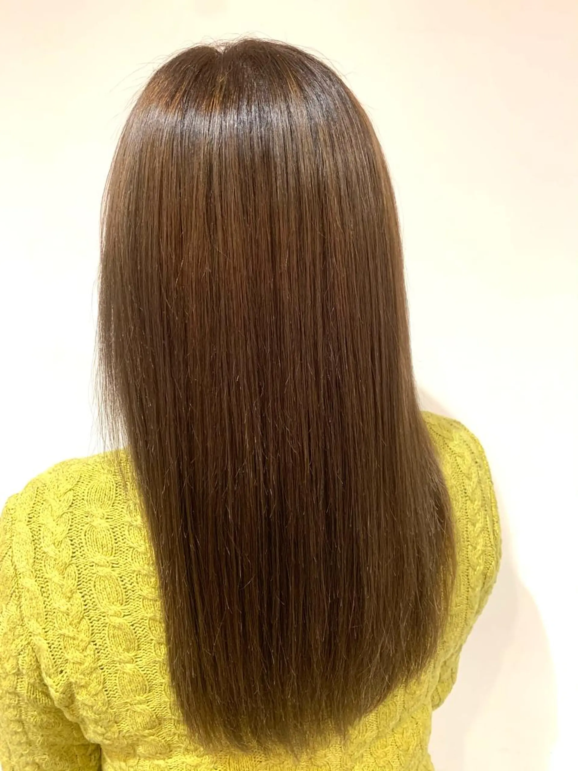 ミディアム 縮毛矯正/髪質改善/ 石橋代智のヘアスタイル