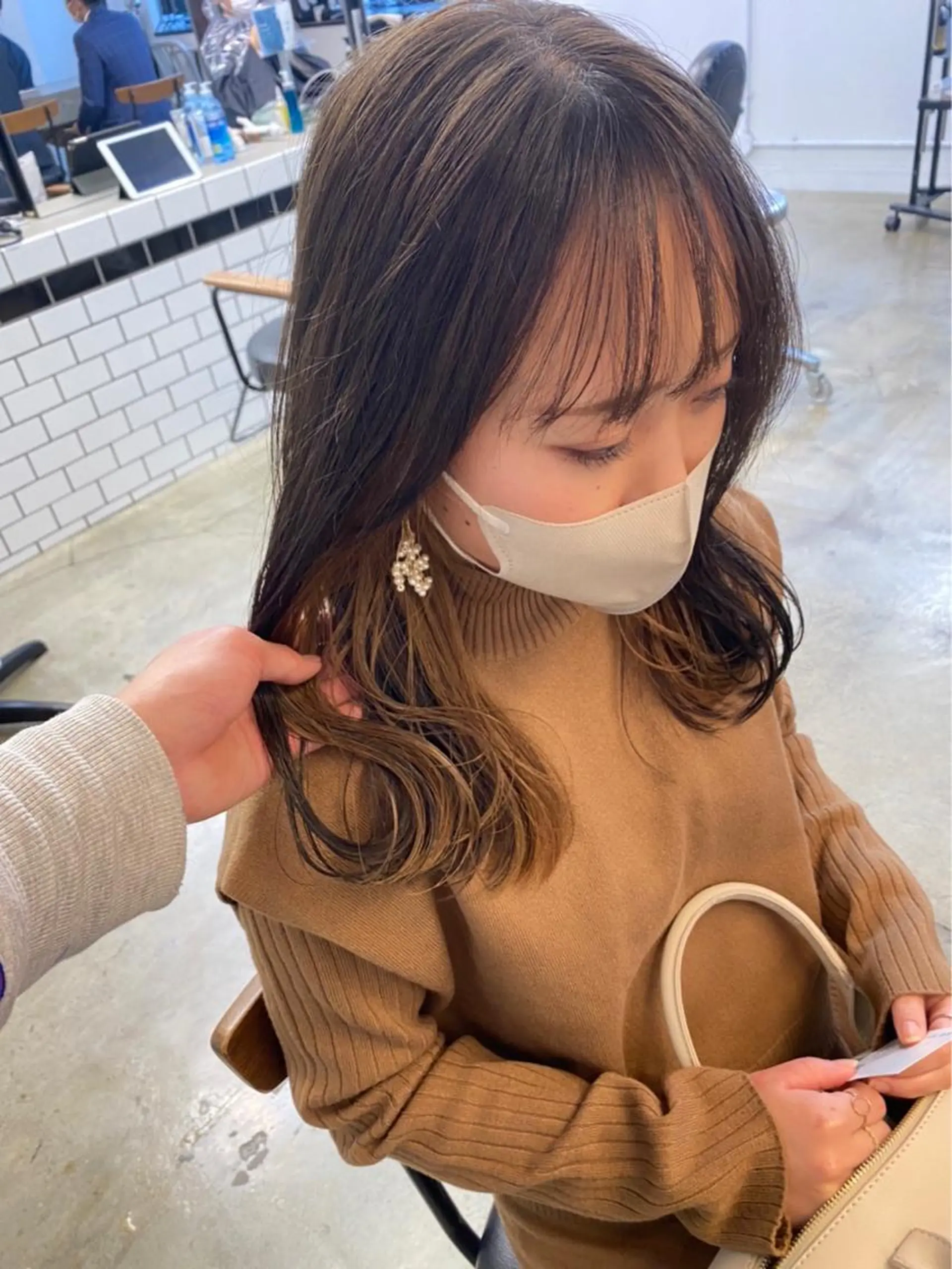 セミロング パーマ/ボブ 似合わせヘア/ショウのヘアスタイル