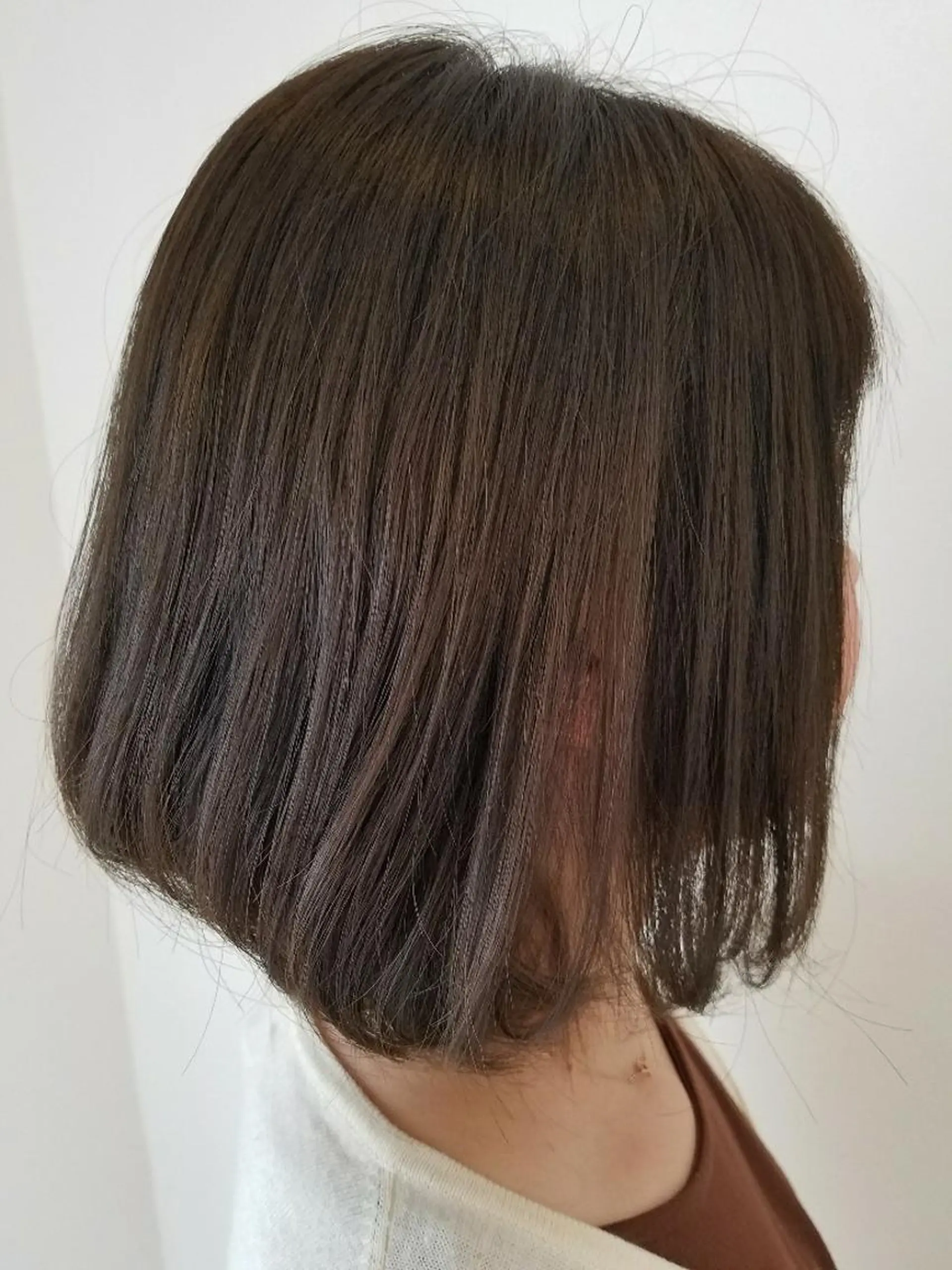 ショート カラー グレージュ ボブ 髪質改善/ハイライト 小林秀樹のヘアスタイル