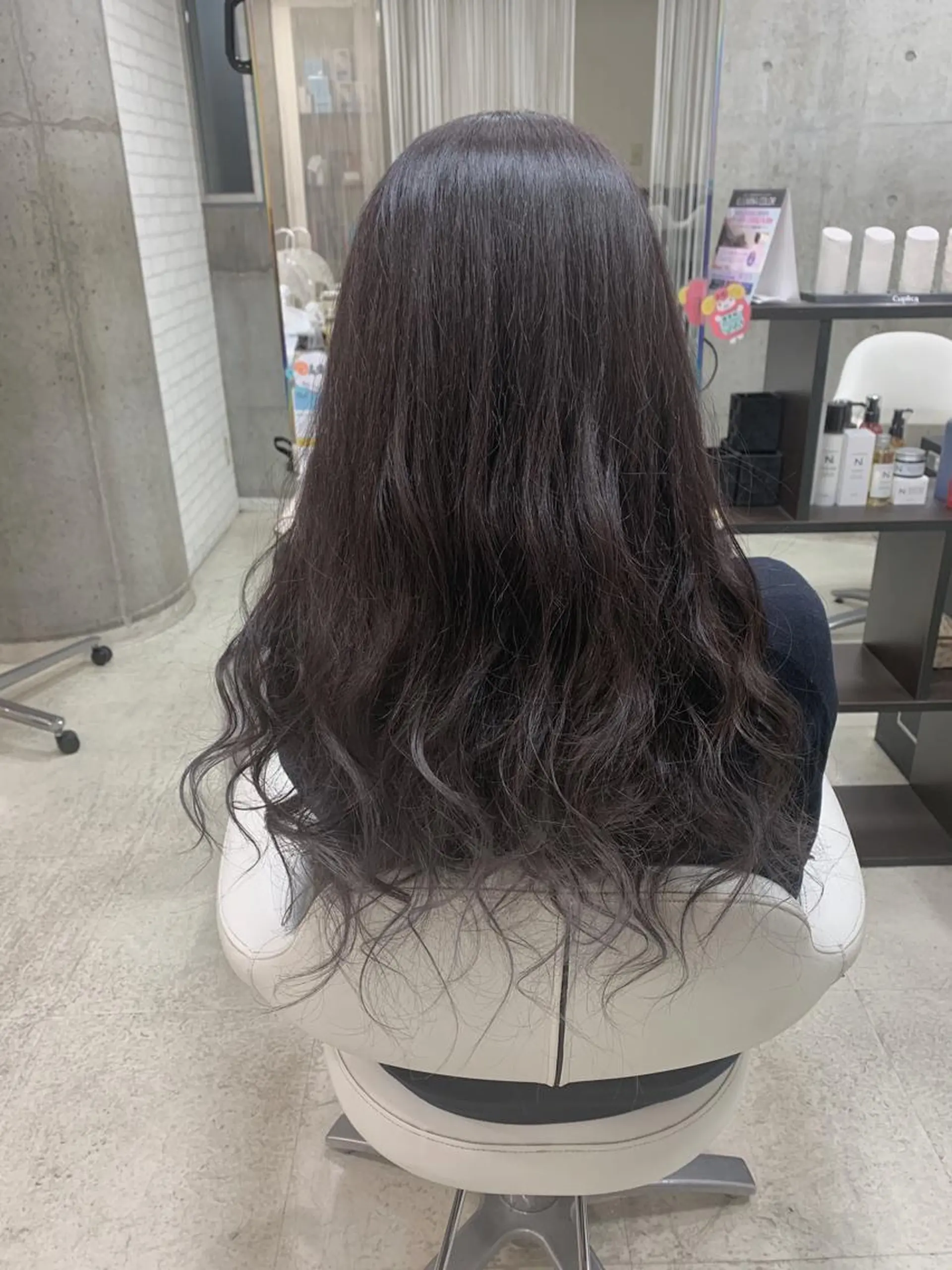ロング brace 立花のヘアスタイル