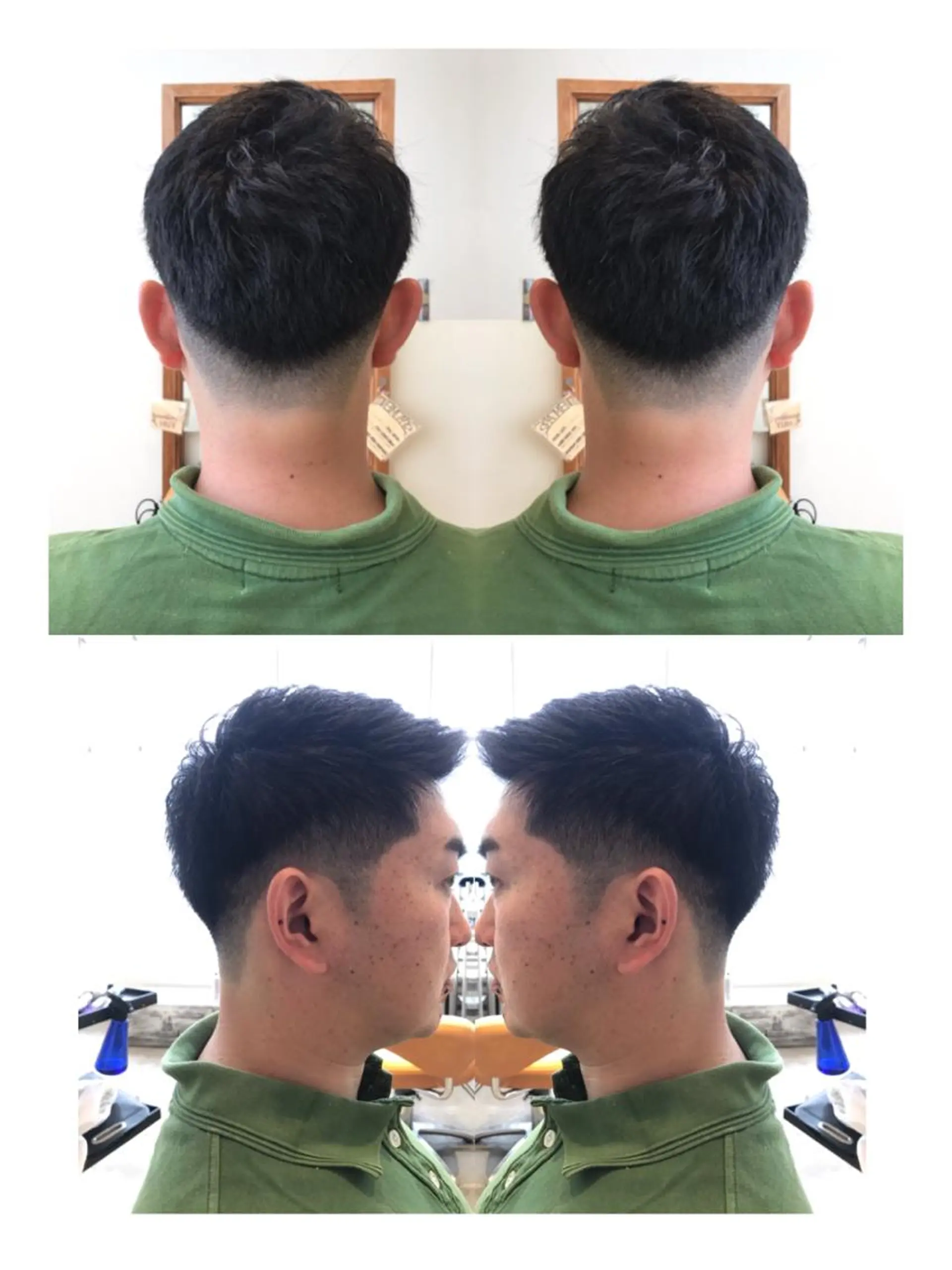 ショート メンズ フェードカット across hair design武蔵小杉店所属・/本物の髪質改善/ 古川新のヘアスタイル
