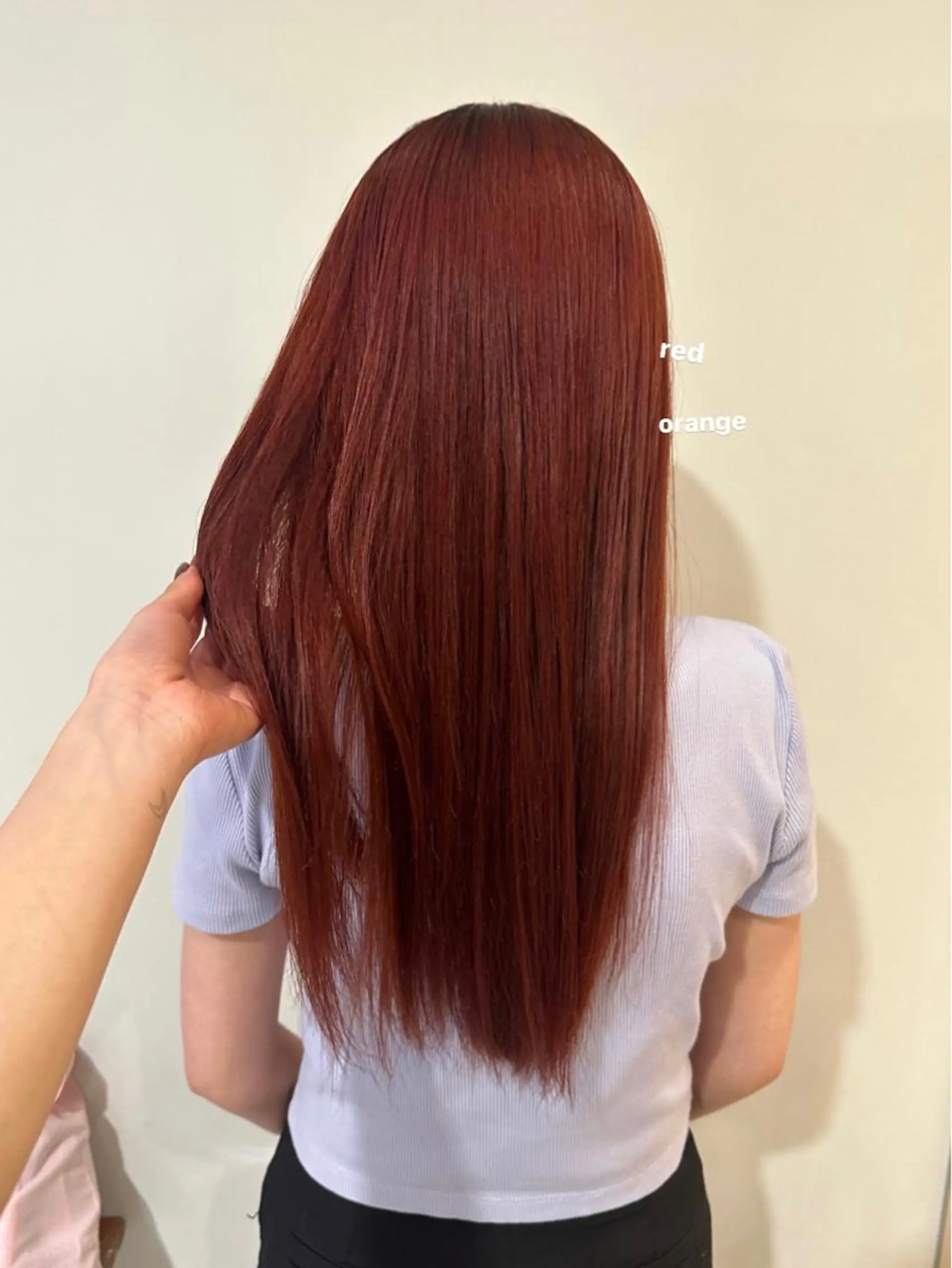 ロング カラー ヘアカラー トリートメント 暖色/レイヤーカット 🌙オノユリカのヘアスタイル