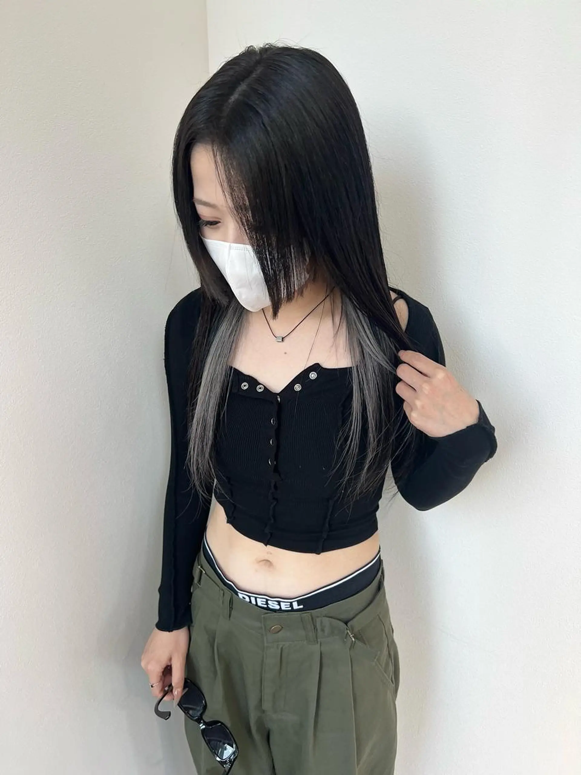 ロング ヘアカラー トリートメント 梅田/韓国ヘア/ エクステ🤖ヒナのヘアスタイル