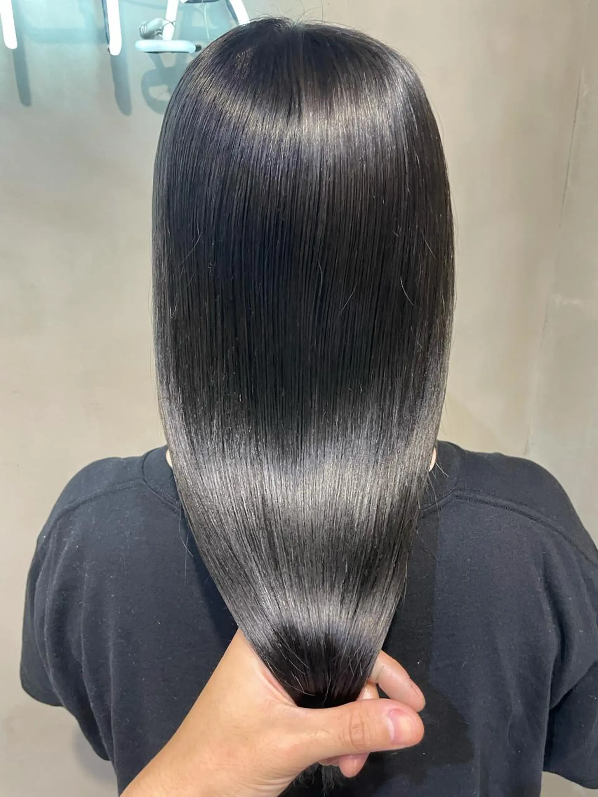 セミロング 縮毛矯正 トリートメント 🏆感動をお約束🏆 🥇SHO🎖のヘアスタイル