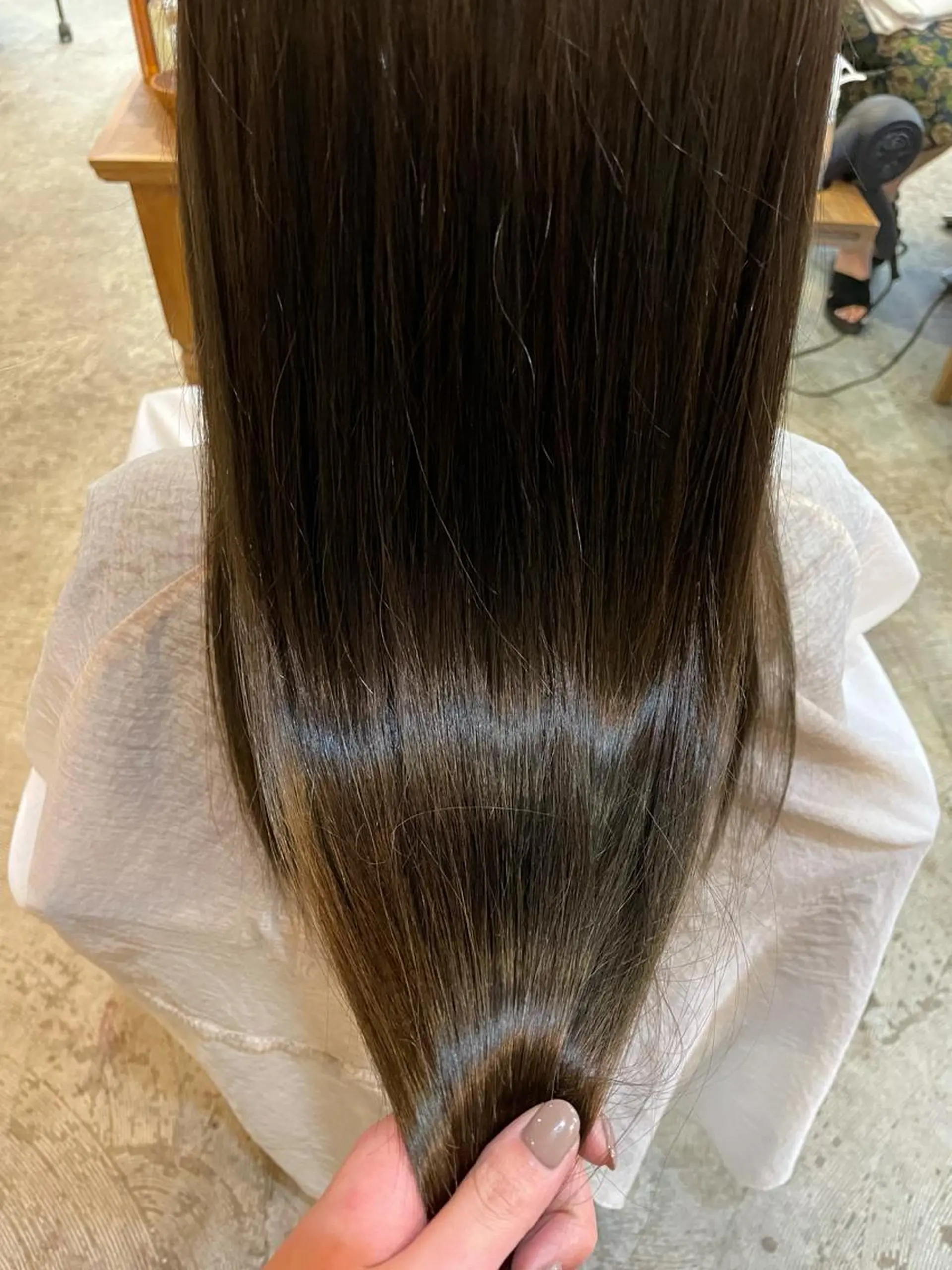 ロング 髪質改善 縮毛矯正 カット トリートメント 青山 早希🐾のヘアスタイル
