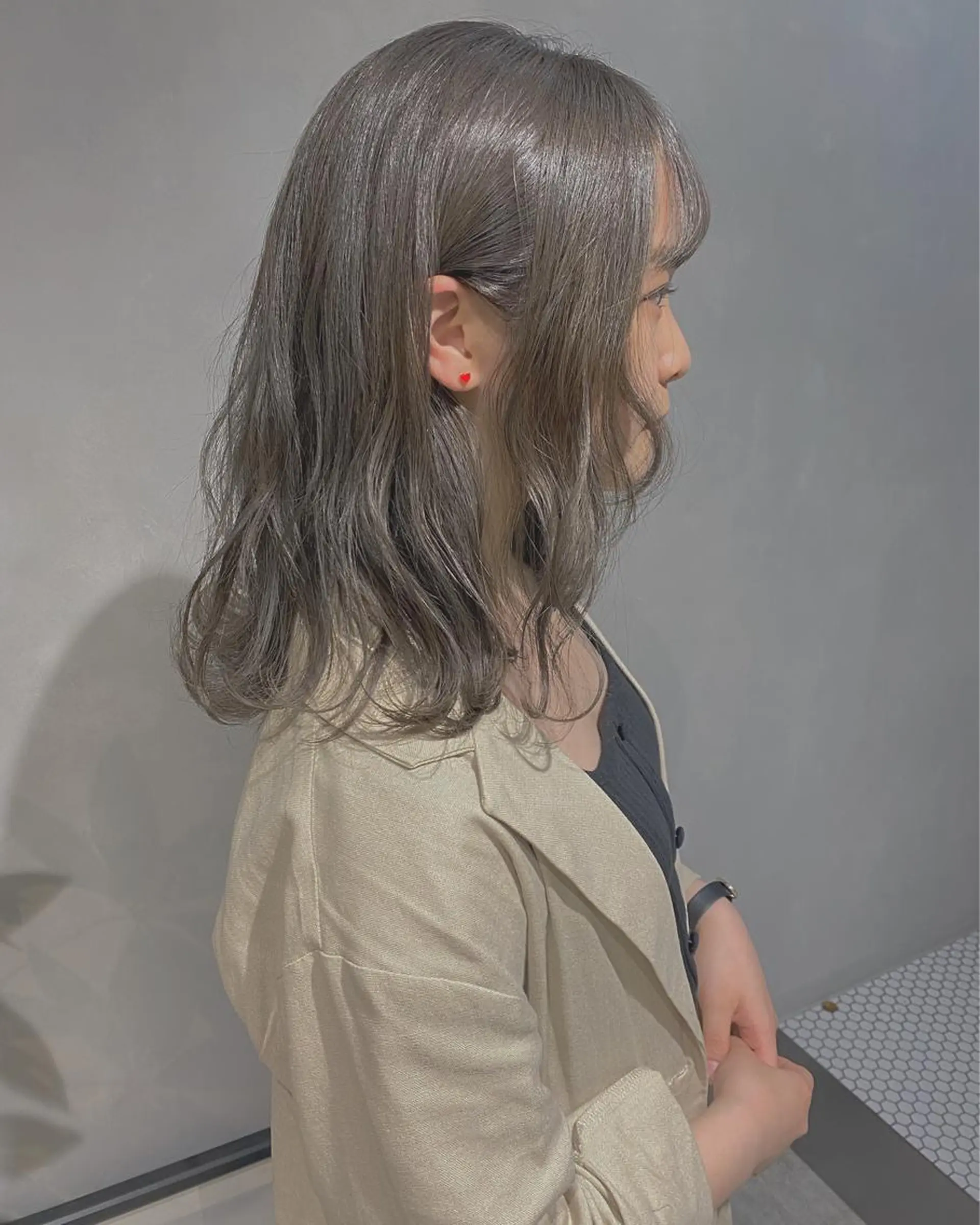 ミディアム ヘアカラー トリートメント LA.MIU★ Mayuのヘアスタイル