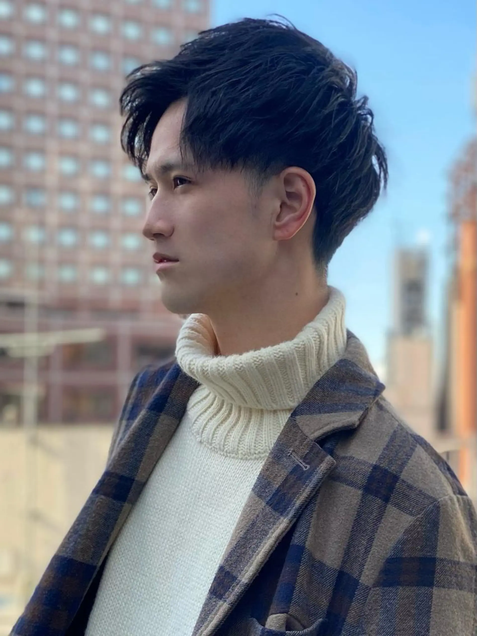 ショート カラー パーマ メンズ アイブロウ ショートボブ 編み込みエクステ シールエクステ メンズバレイヤージュ メンズブリーチ LAVENDIA 初音のエステ・リラクイメージ