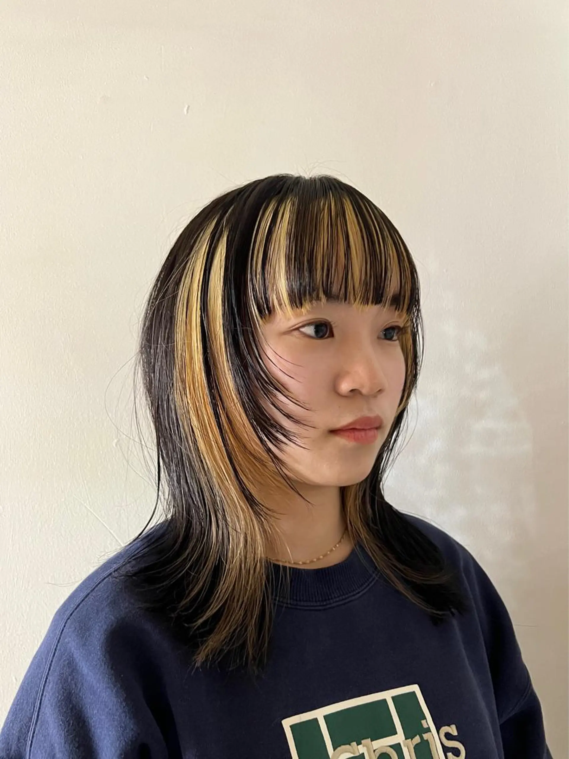 ミディアム カラー ヘアカラー fifth渋谷☆ 飯村 和輝のヘアスタイル