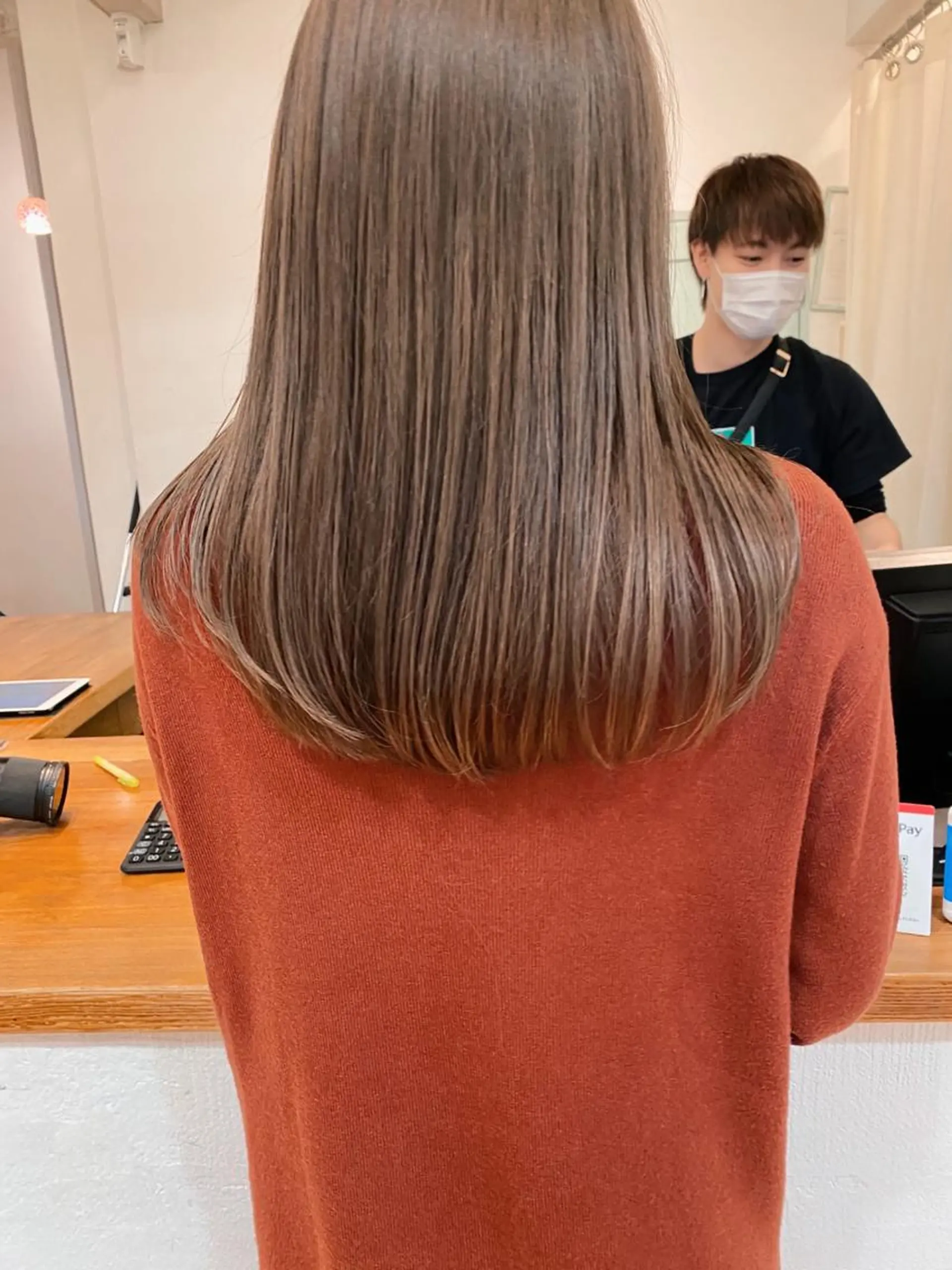 ミディアム カラー カット特化柏駅 徒歩3分LOUのヘアスタイル