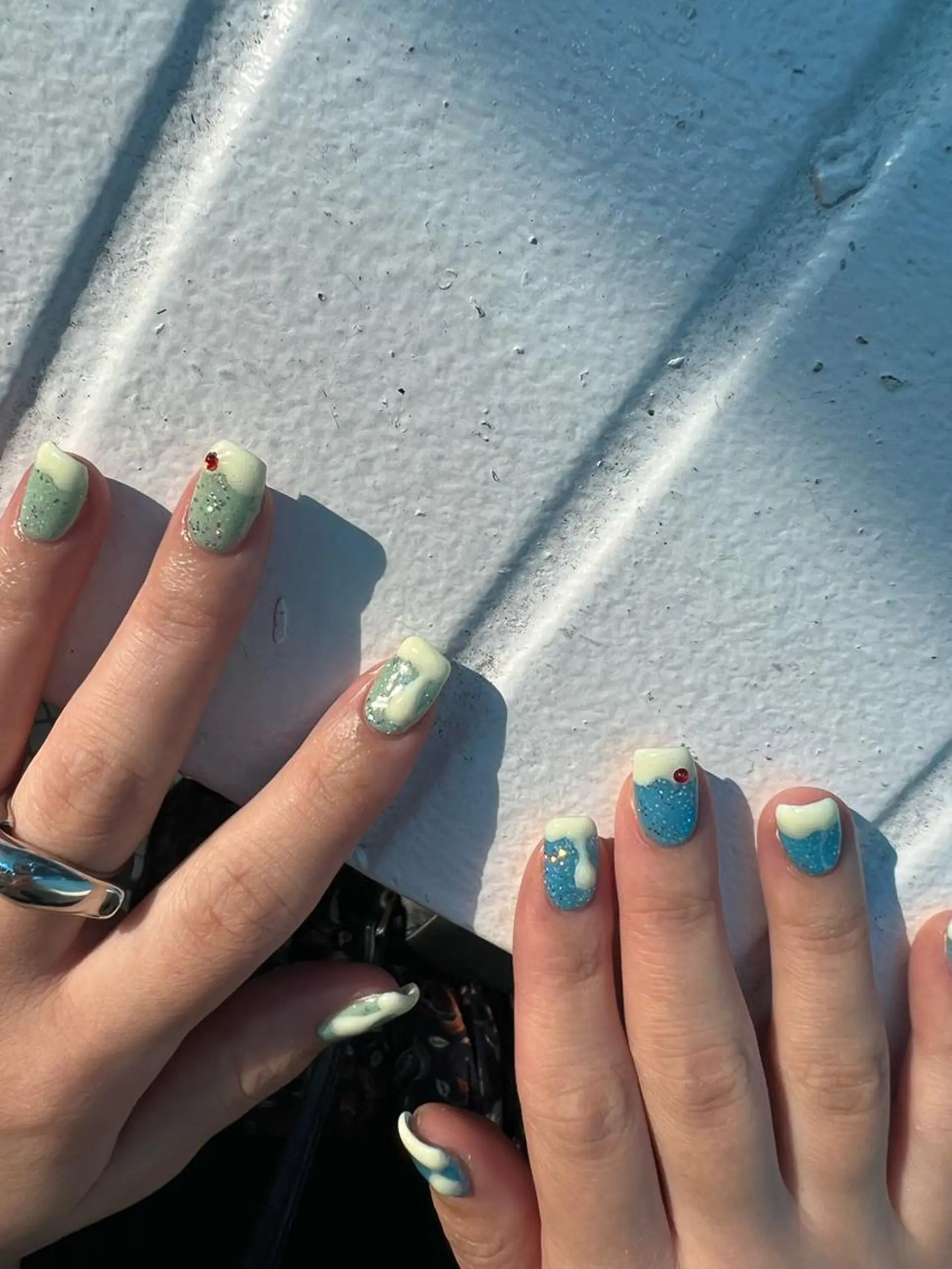 ネイル 【韓国ヘア・ネイル】 HINATA🍒のネイルデザイン