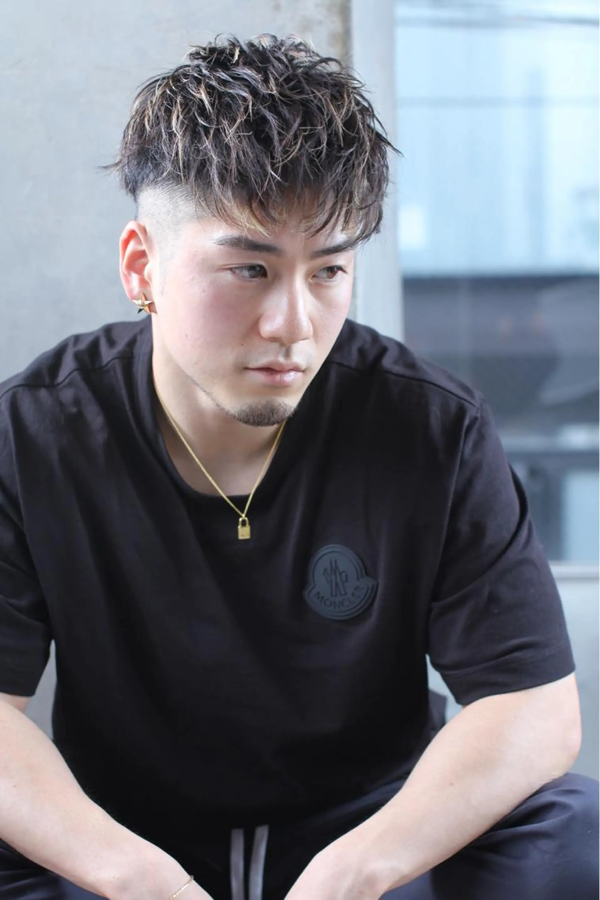 カラー パーマ メンズ カット ヘアカラー パーマ トリートメント ヘアセット 【メンズ特化】 ムネカタ アキトのヘアスタイル