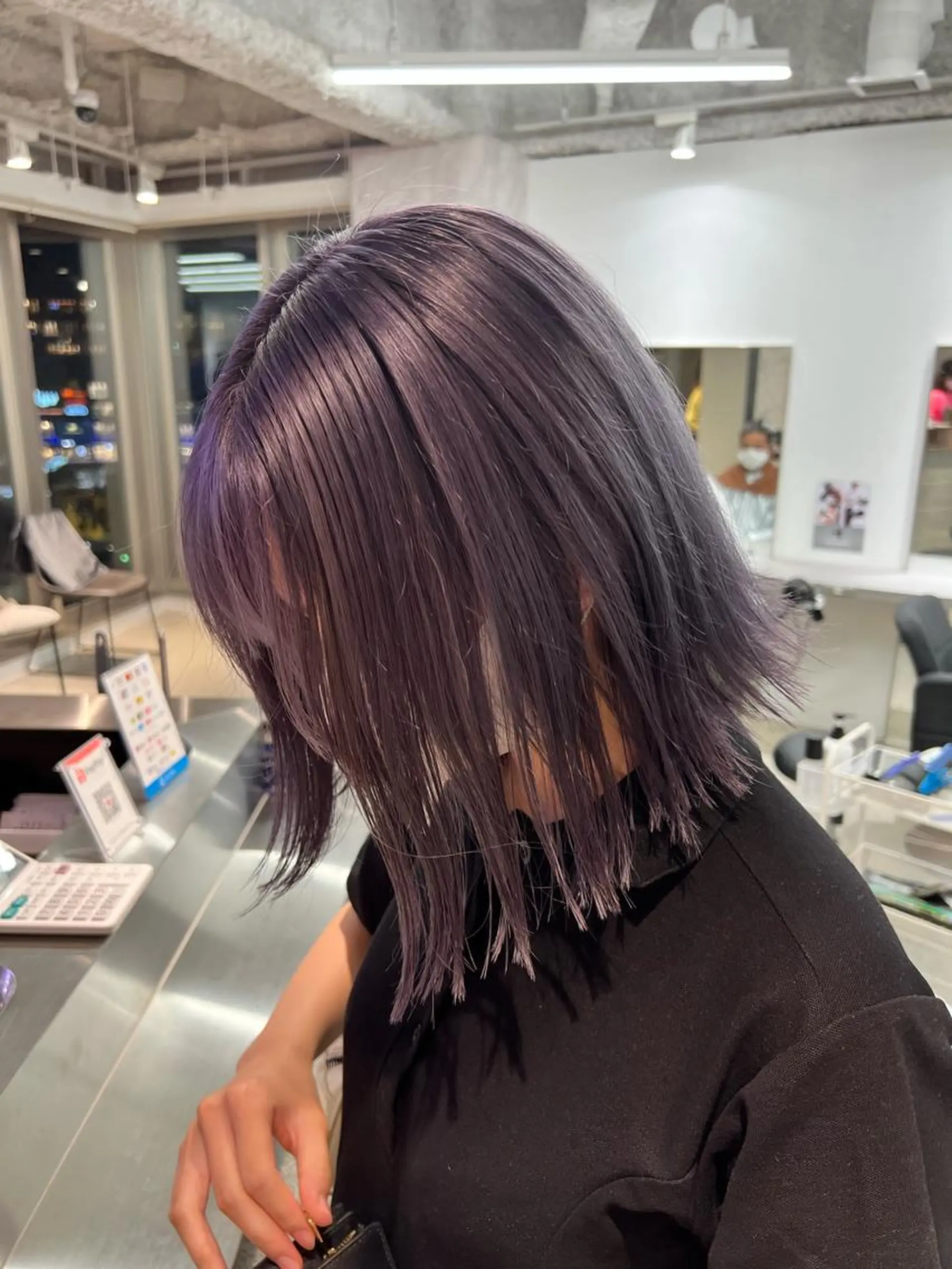 ミディアム カラー ヘアカラー DAYS 2nd 久木山湧也のヘアスタイル