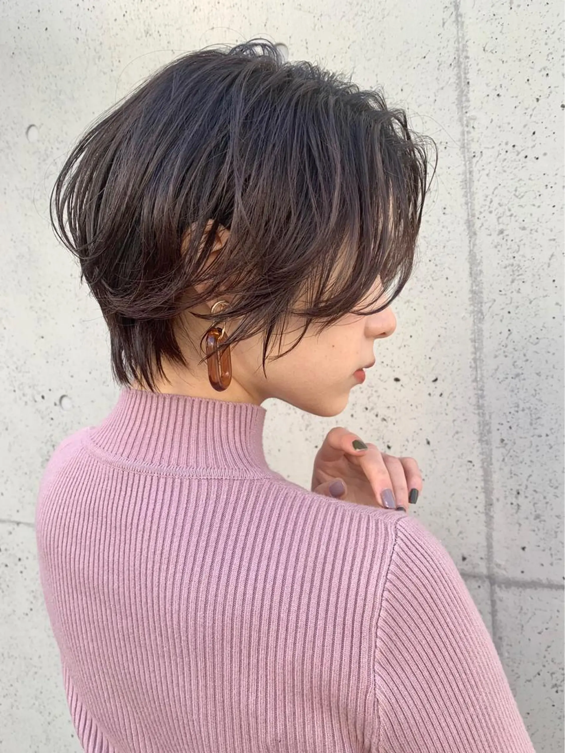 ショート カット ヘアカラー トリートメント ヘッドスパ 代表 吉澤弘哲のヘアスタイル