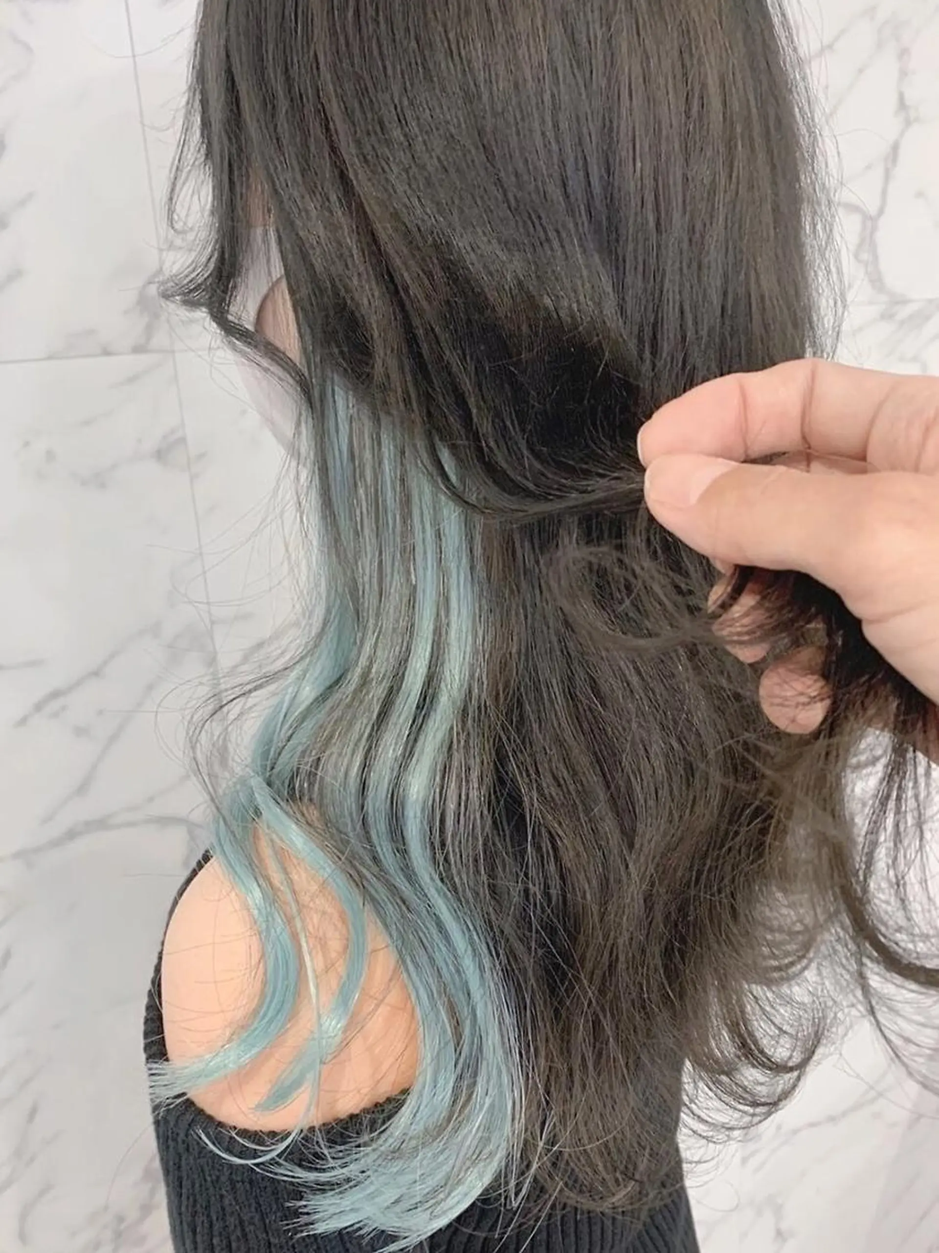 ロング カラー ヘアアレンジ エクステ地域最安値★ Device梅田のヘアスタイル