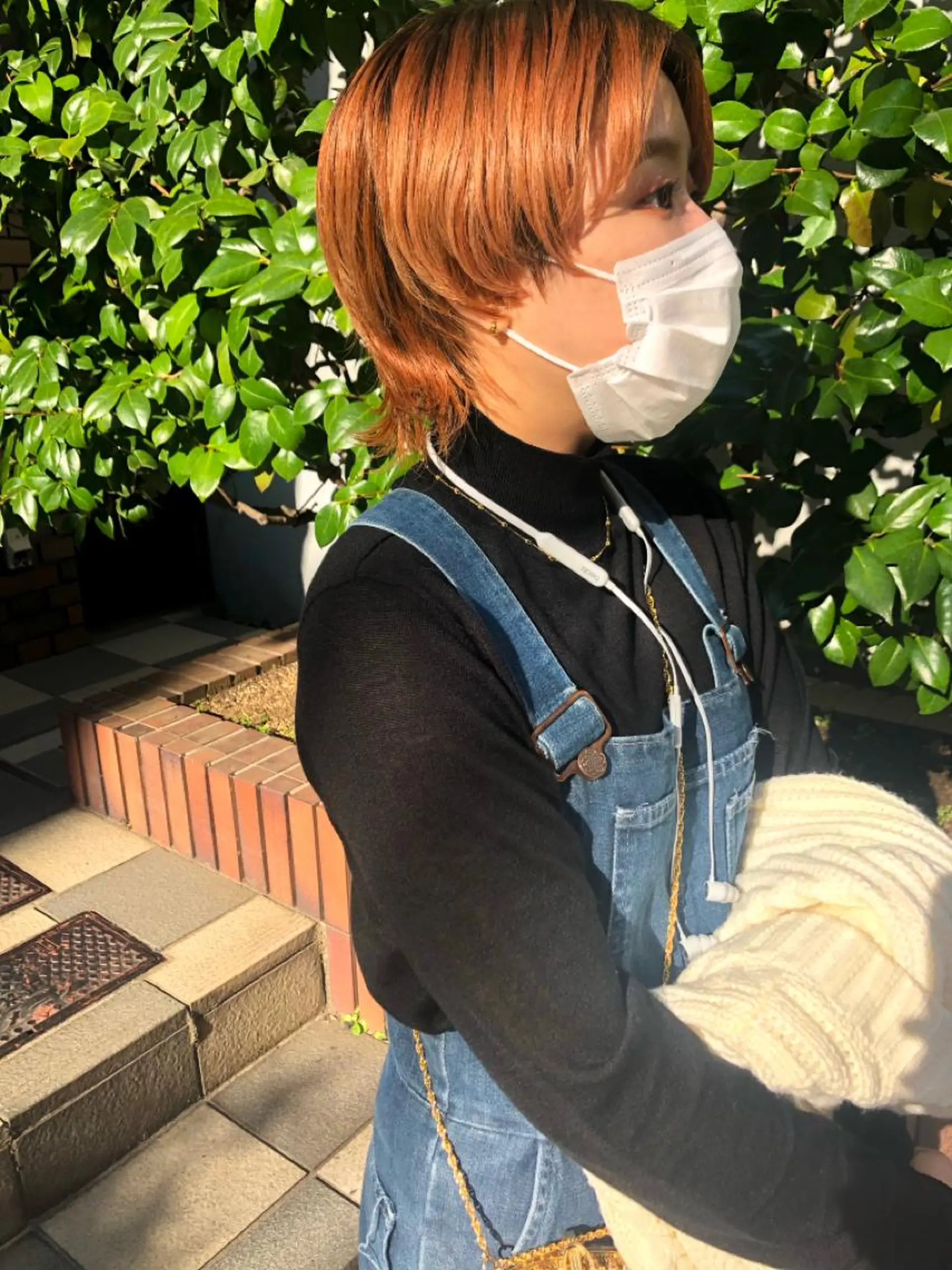 ショート カラー 長井 美佳のヘアスタイル