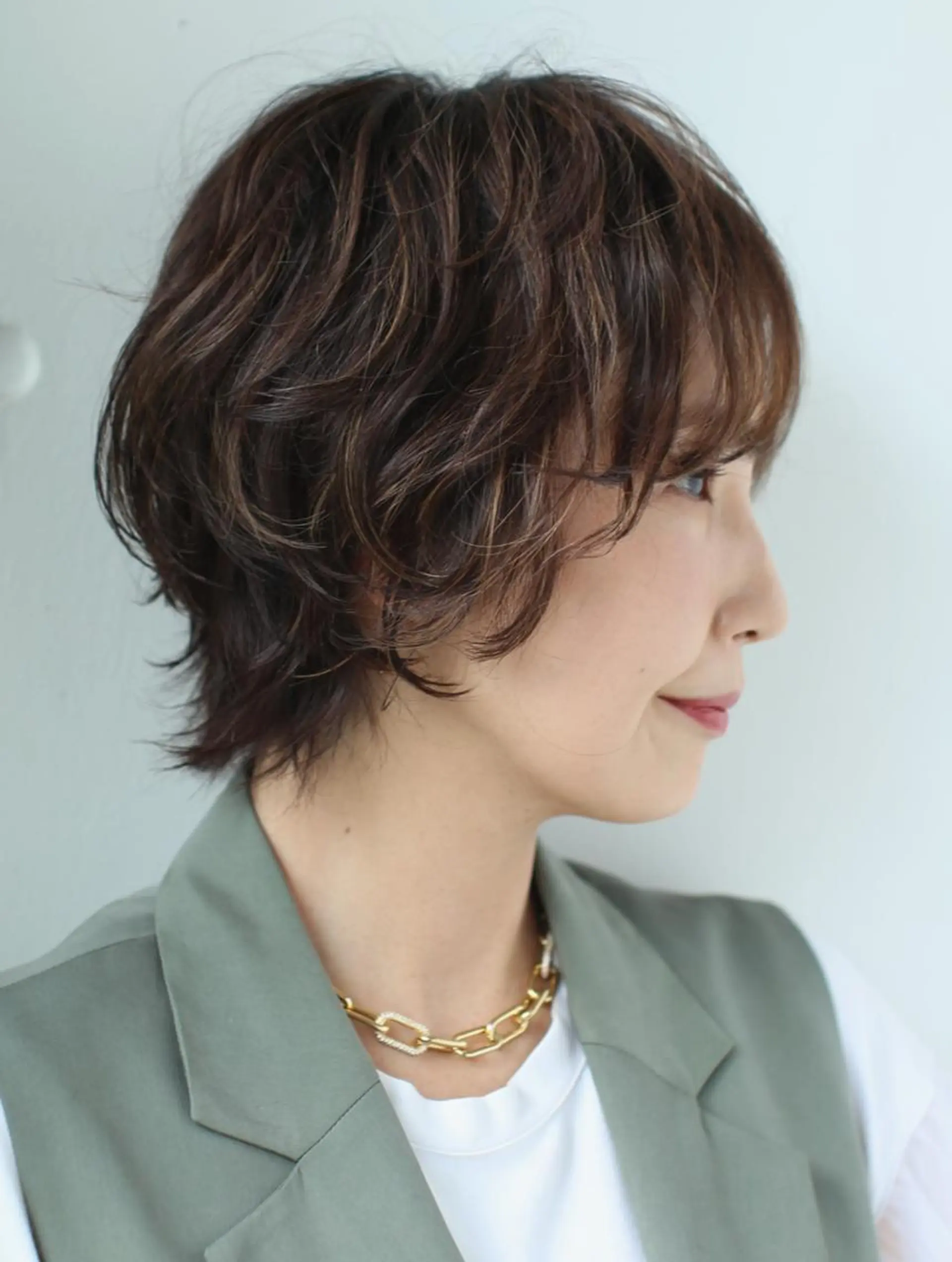 ショート ヘアカラー 西片 麻那のマツエク・マツパデザイン