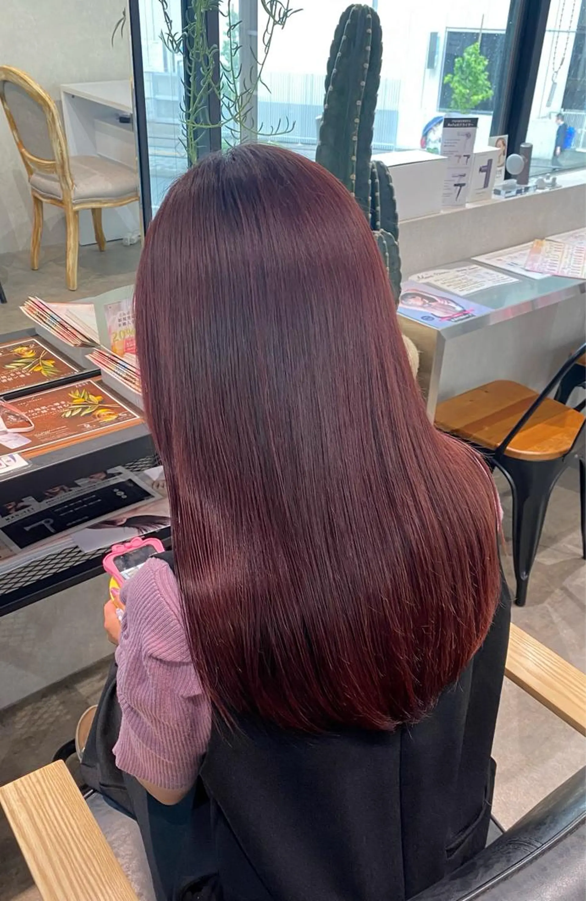 ロング カラー ヘアカラー トリートメント お洒落カジュアル🍃 まなとのヘアスタイル