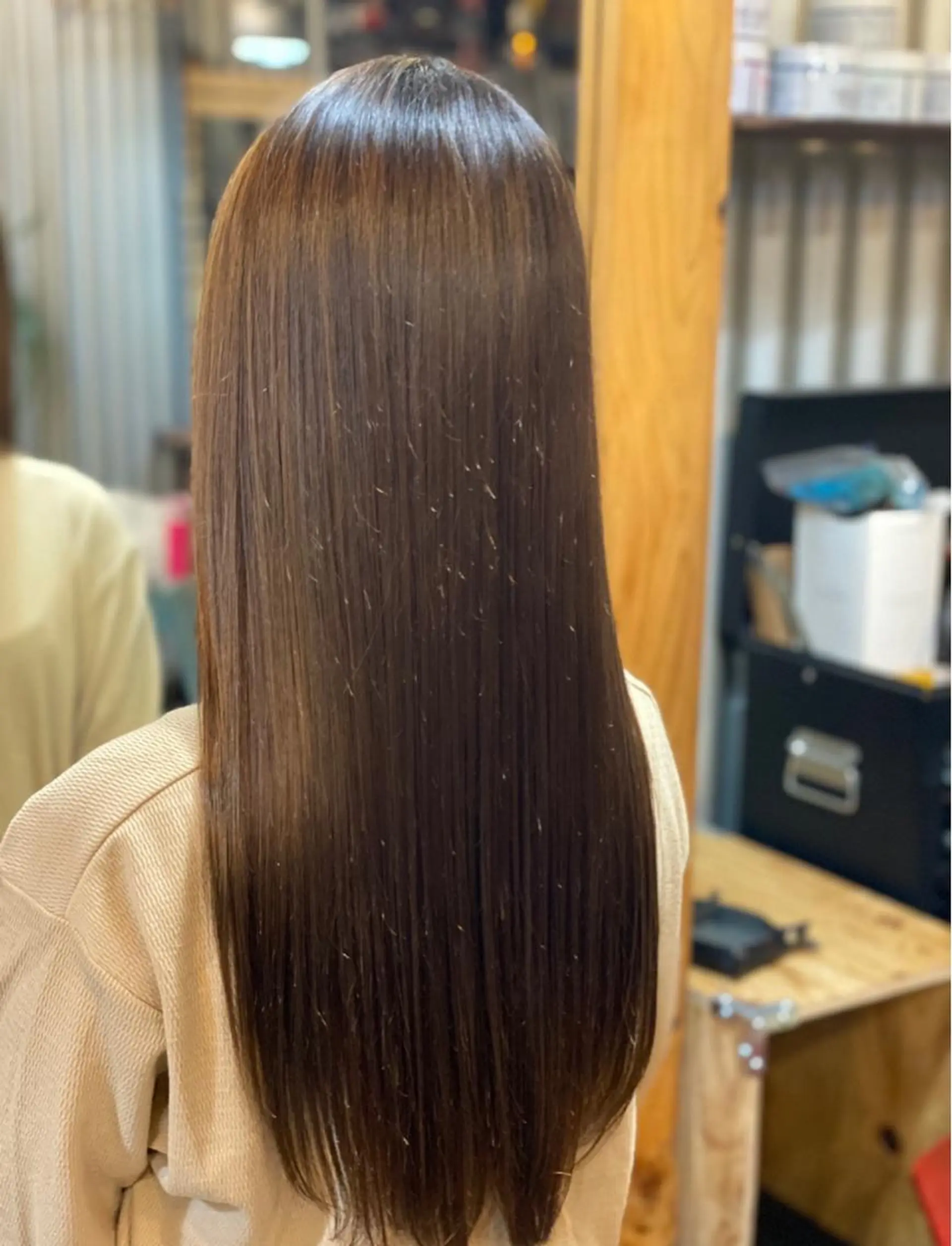ロング トリートメント ヘアカラー トリートメント 玉木 育実のヘアスタイル