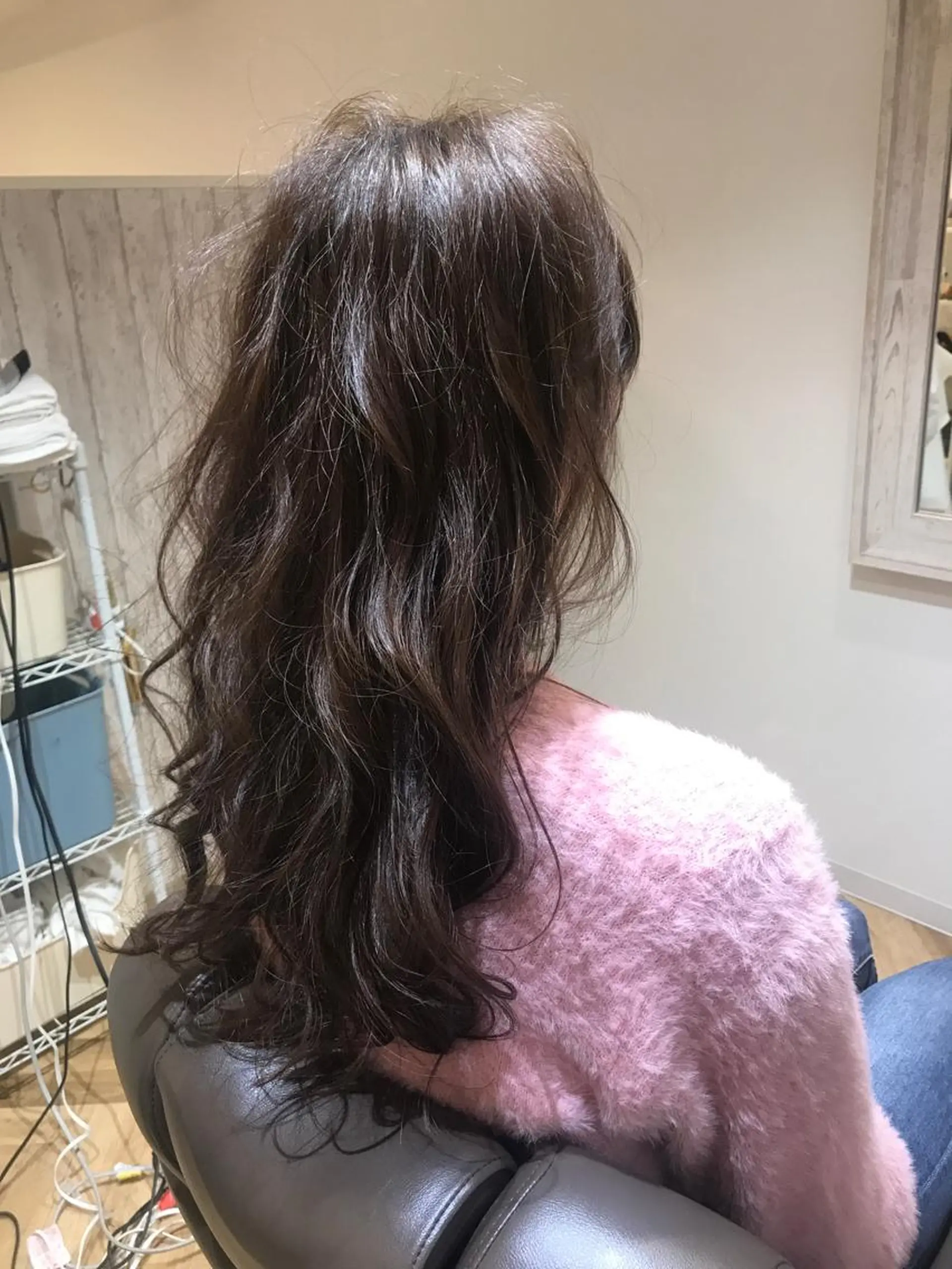 セミロング 髪年齢マイナス10歳 専門美容師のヘアスタイル
