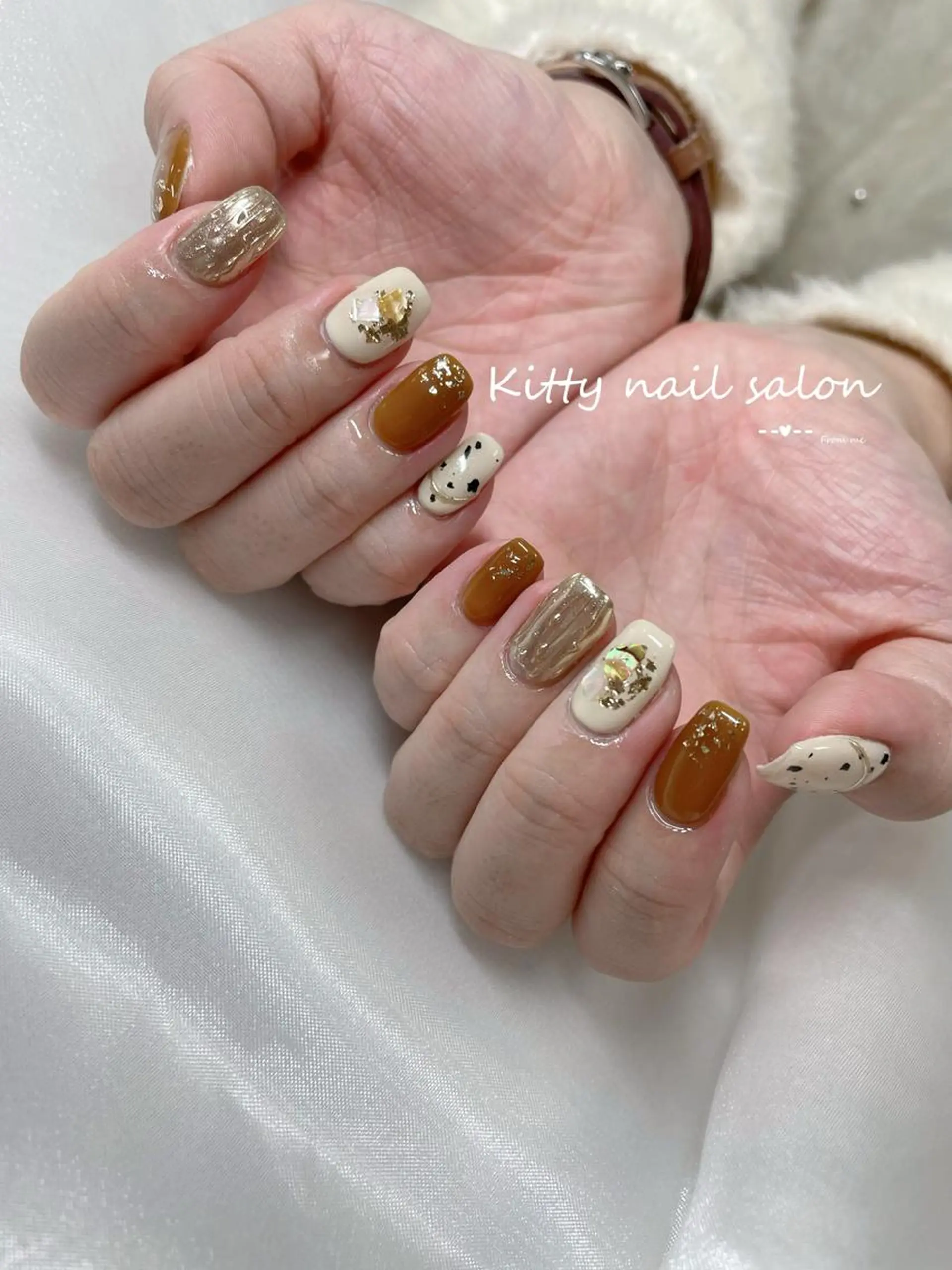 ネイル ハンドネイル kitty nail salonのネイルデザイン