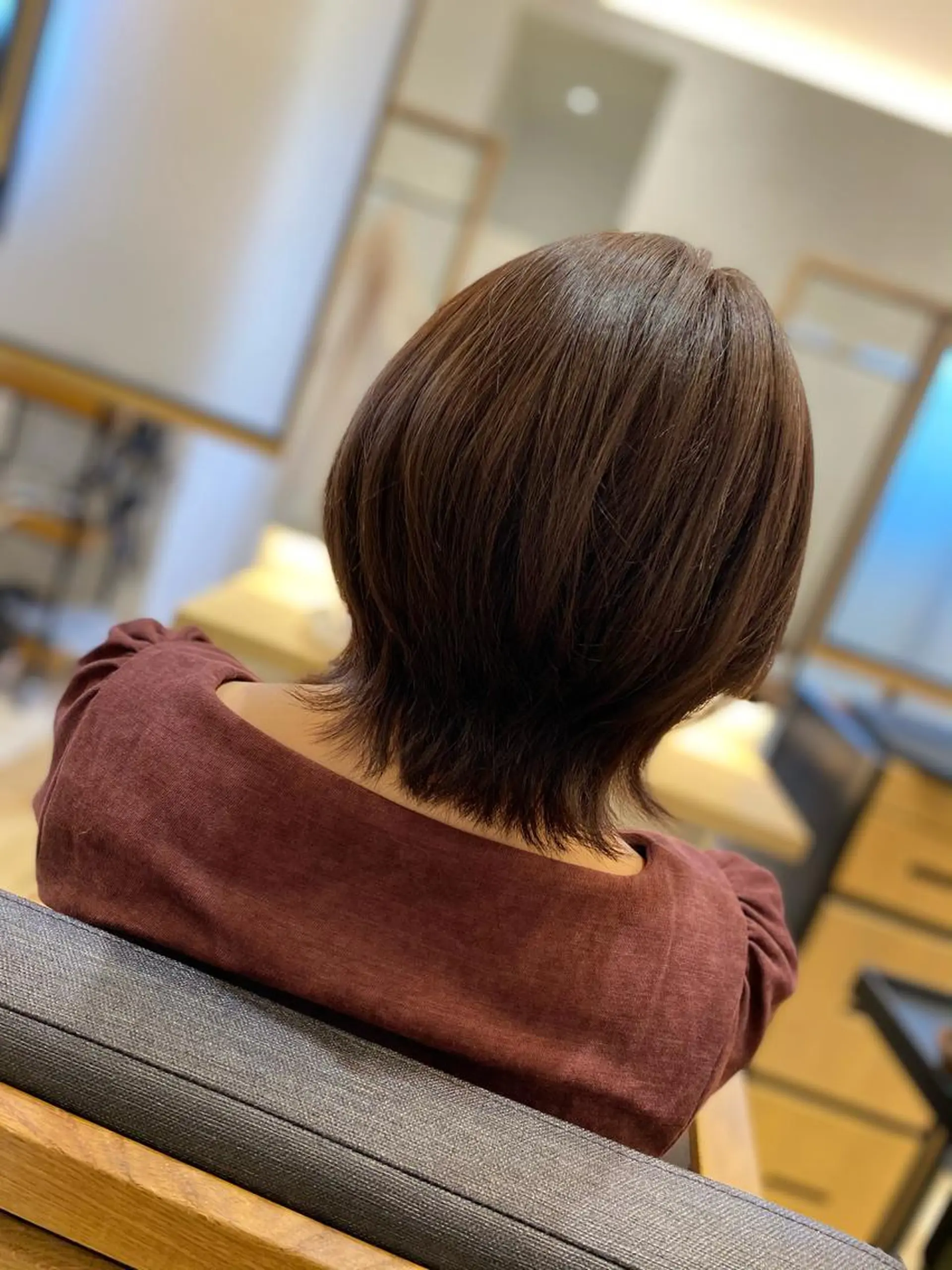 ミディアム カット サイトウ ナツキのヘアスタイル