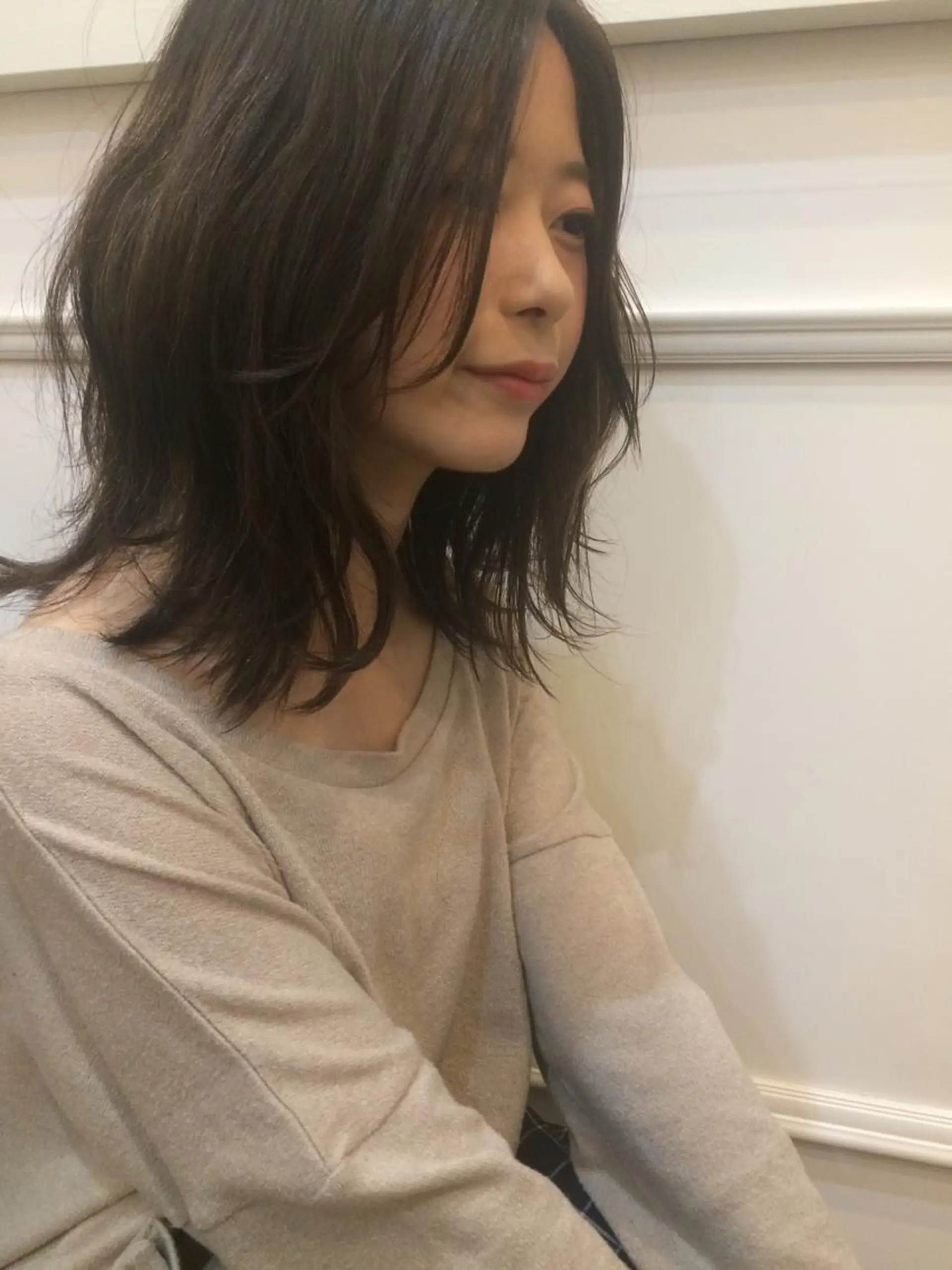 セミロング 美容室CLASS 細谷智のヘアスタイル