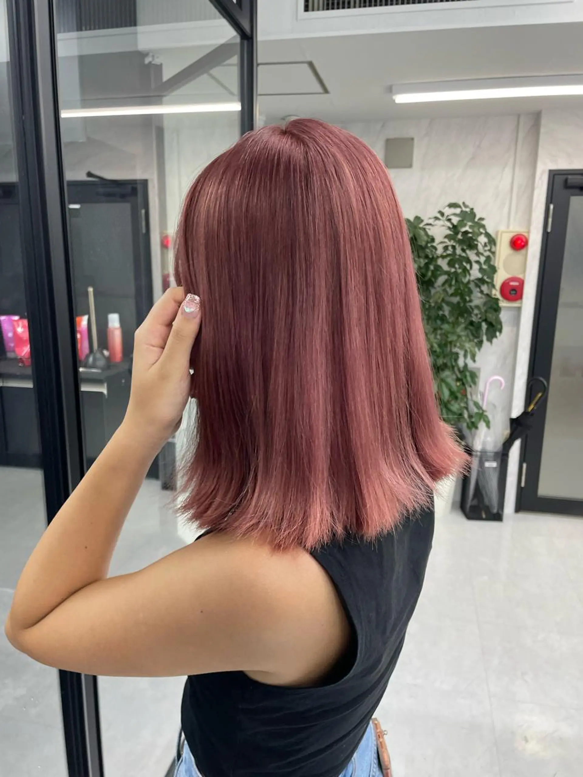 セミロング カラー ヘアカラー トリートメント Wehlen所属・透明感カラー🌟 keisukeのヘアスタイル