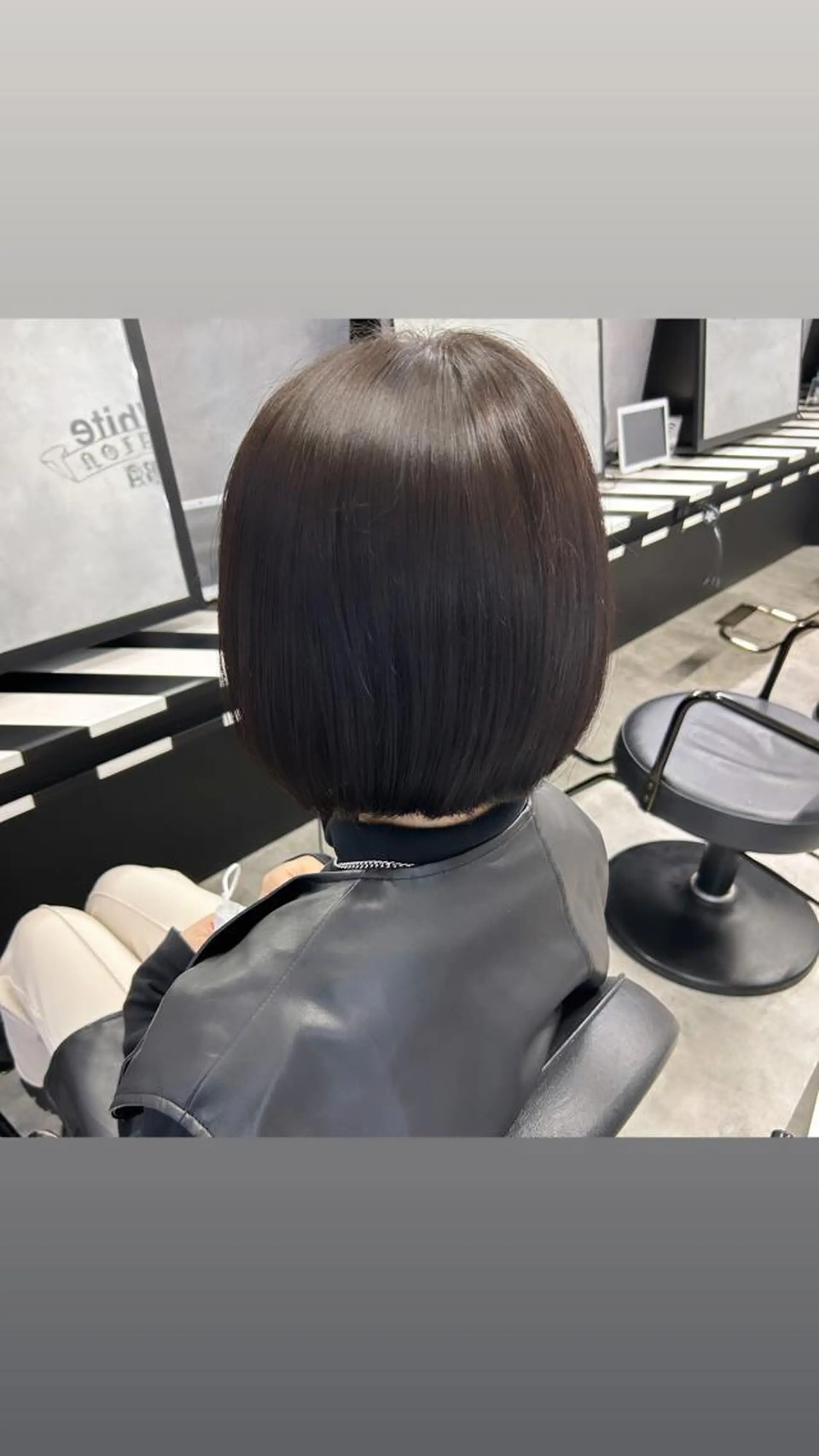 ショート ボブ Hui.所属・縮毛矯正・髪質改善 特化 出納 直起のヘアスタイル