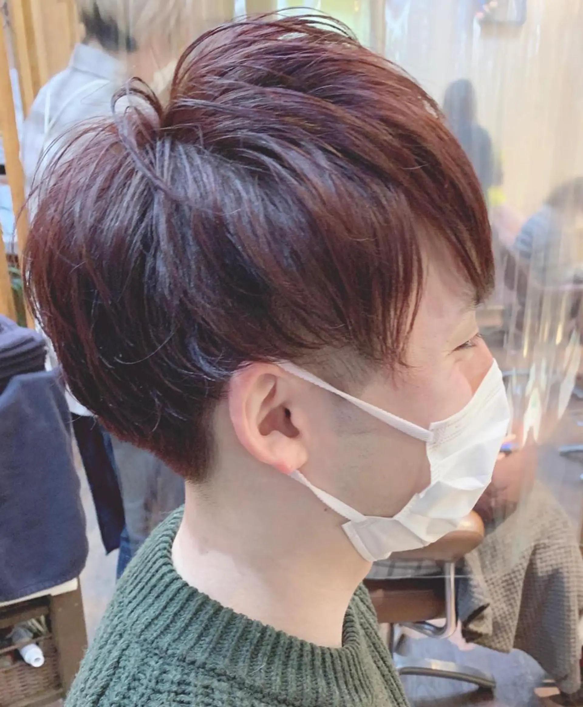 ショート カラー メンズ メンズブリーチ 学生(メンズ向け) メンズショート ツーブロック ブリーチ 🌿ヤマグチ ユウキ🌿のヘアスタイル