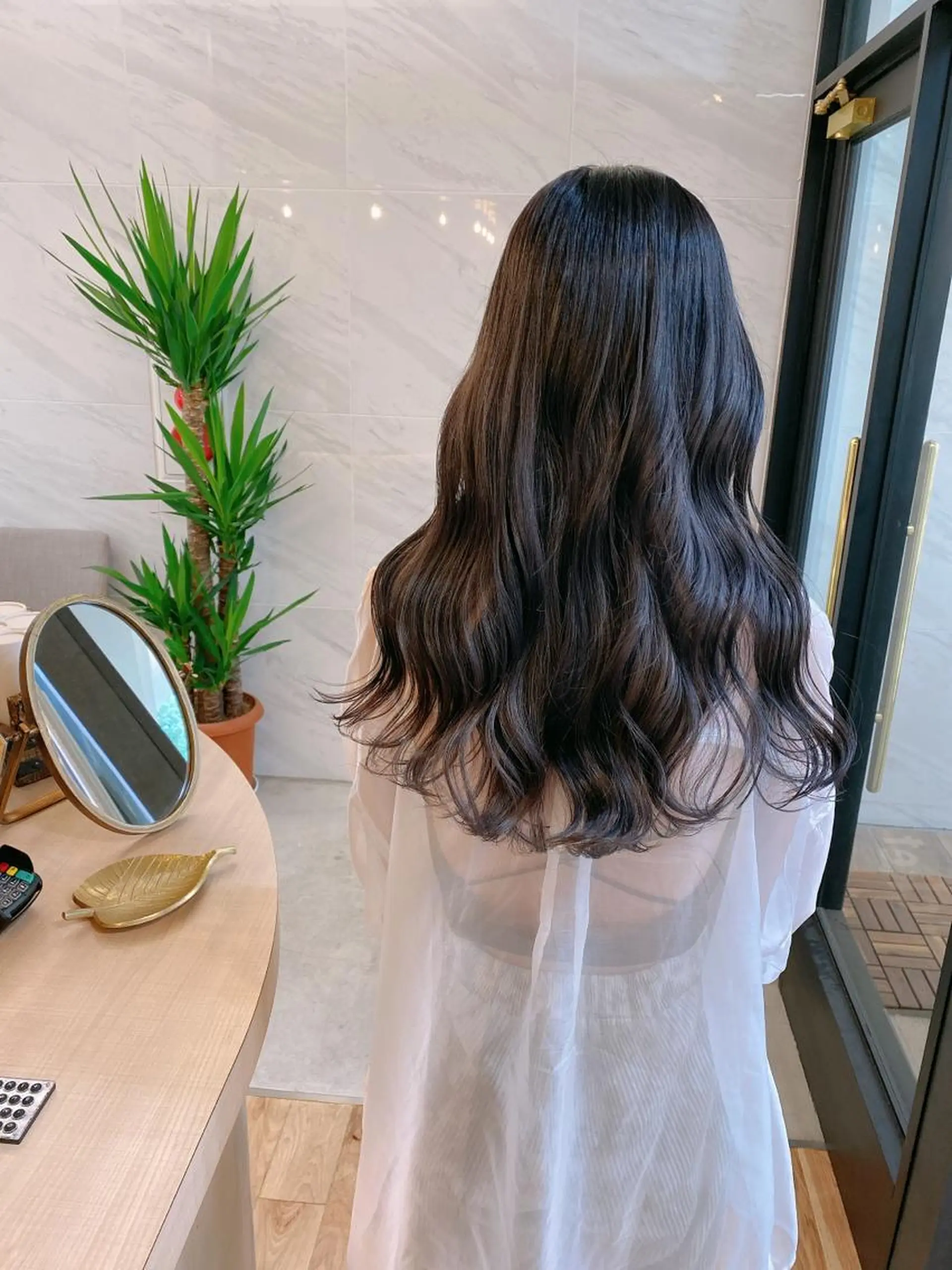 ロング カラー ラベンダーカラー ラベンダーグレー 🎗大槻 武士🎗のヘアスタイル