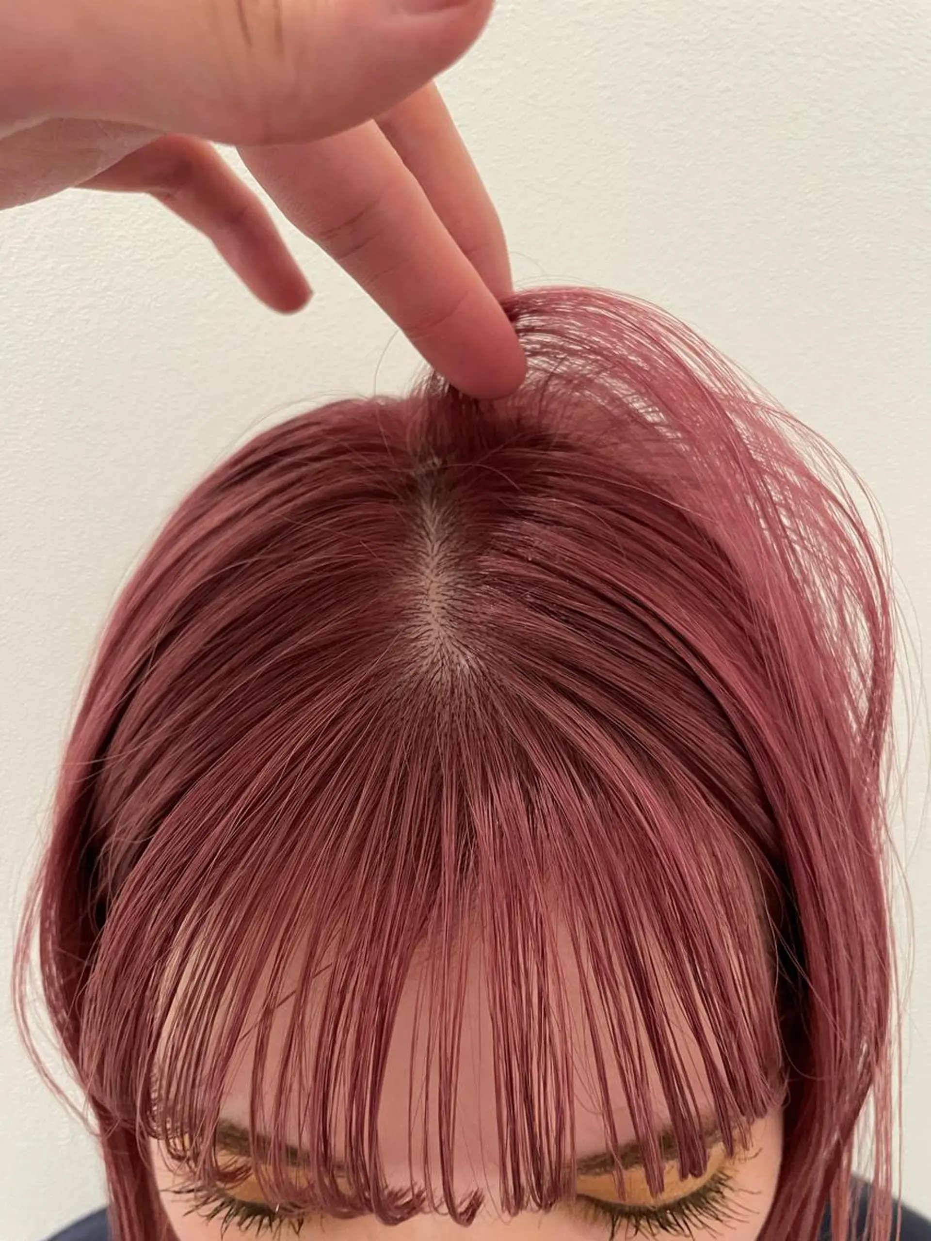 ミディアム カラー ピンクカラー i.+sapporo所属・ショート/レイヤー /札幌/小山内のヘアスタイル