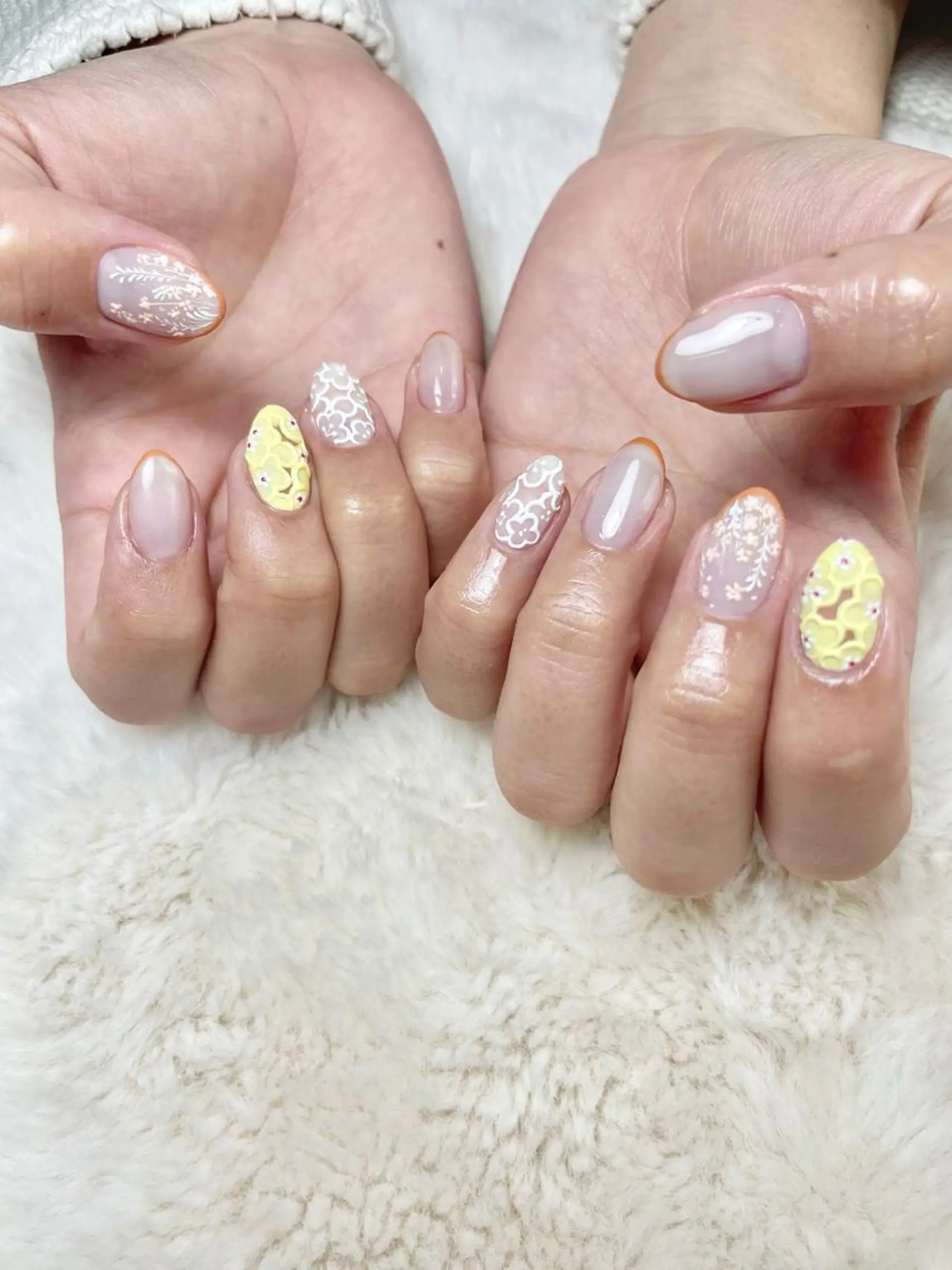 ネイル ハンドネイル 岩山 直子のネイルデザイン