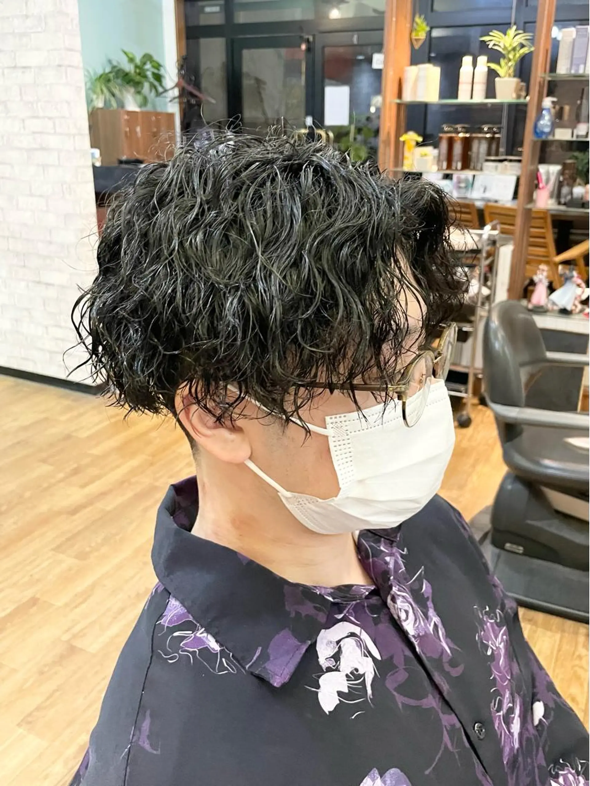パーマ メンズ カット パーマ ✨髪質改善✨ HIROTOのヘアスタイル