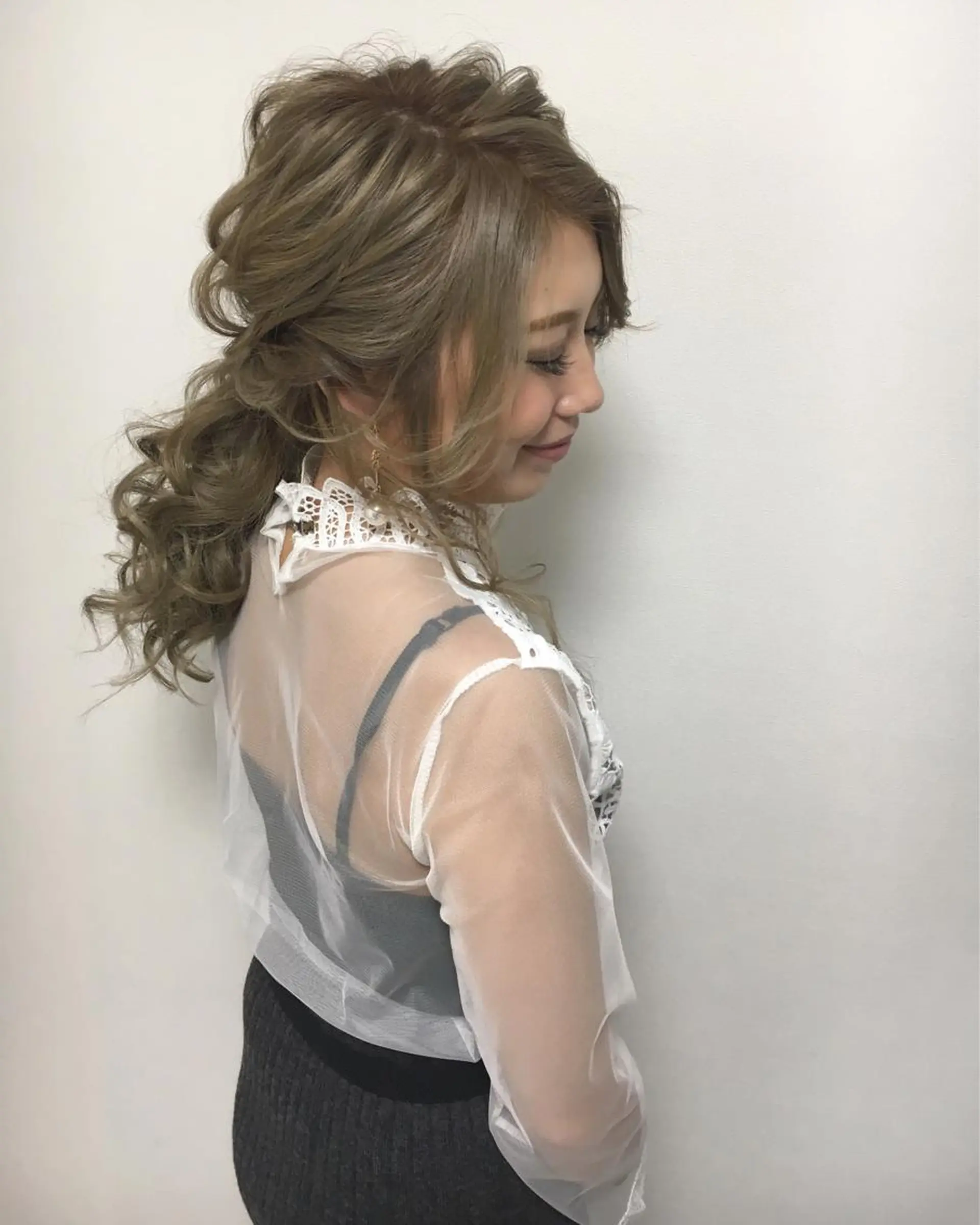 ヘアアレンジ ヘアセット lien natsukiのヘアスタイル