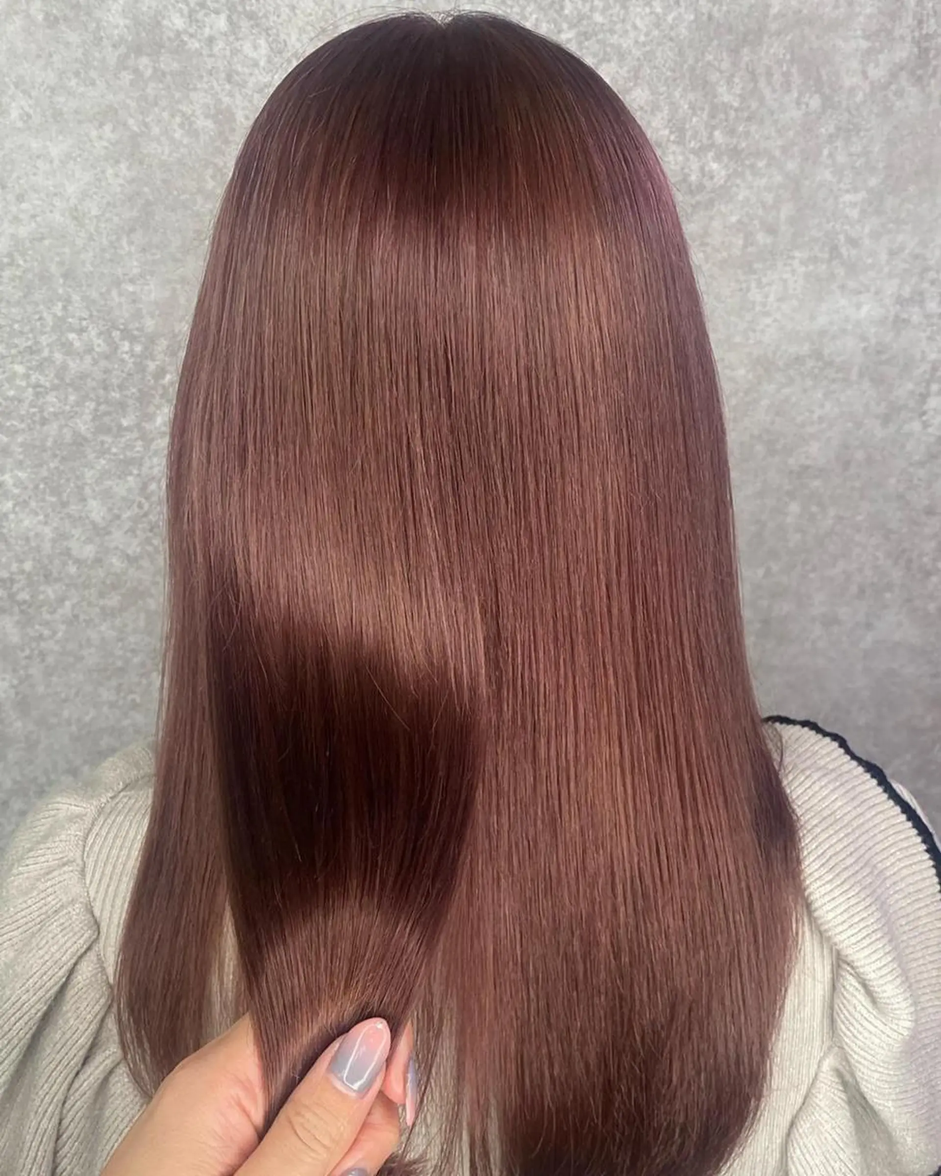 ロング カラー ベージュカラー ブラウンカラー ラベンダーカラー ピンクカラー ピンクブラウン UNDER vr 【アンダーバー】のヘアスタイル