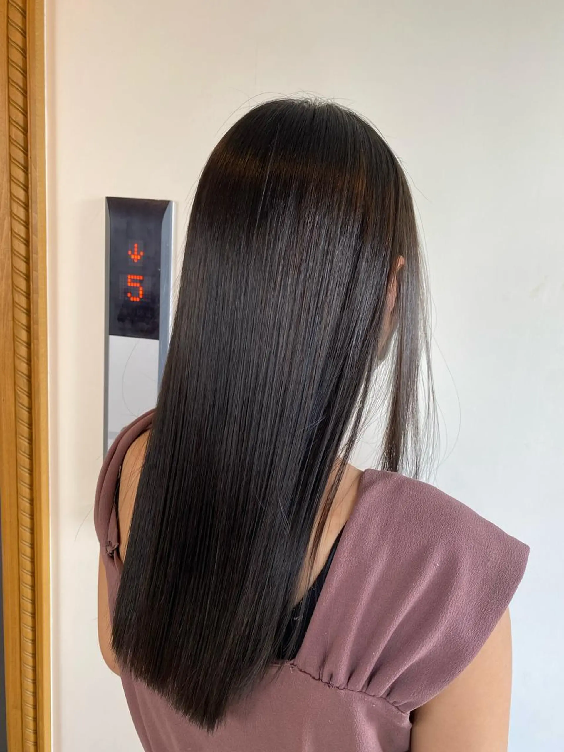 ヘアカラー トリートメント 南上 野々佳のヘアスタイル