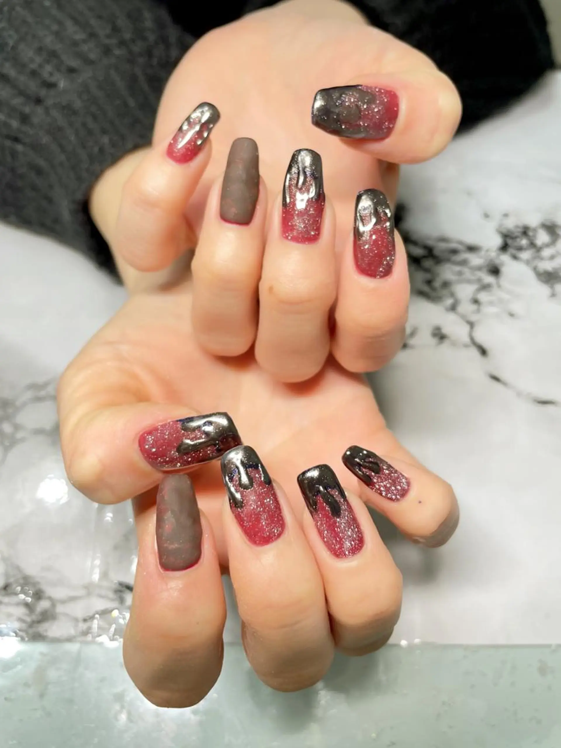 ネイル アートネイル ハンドネイル oki nailのネイルデザイン